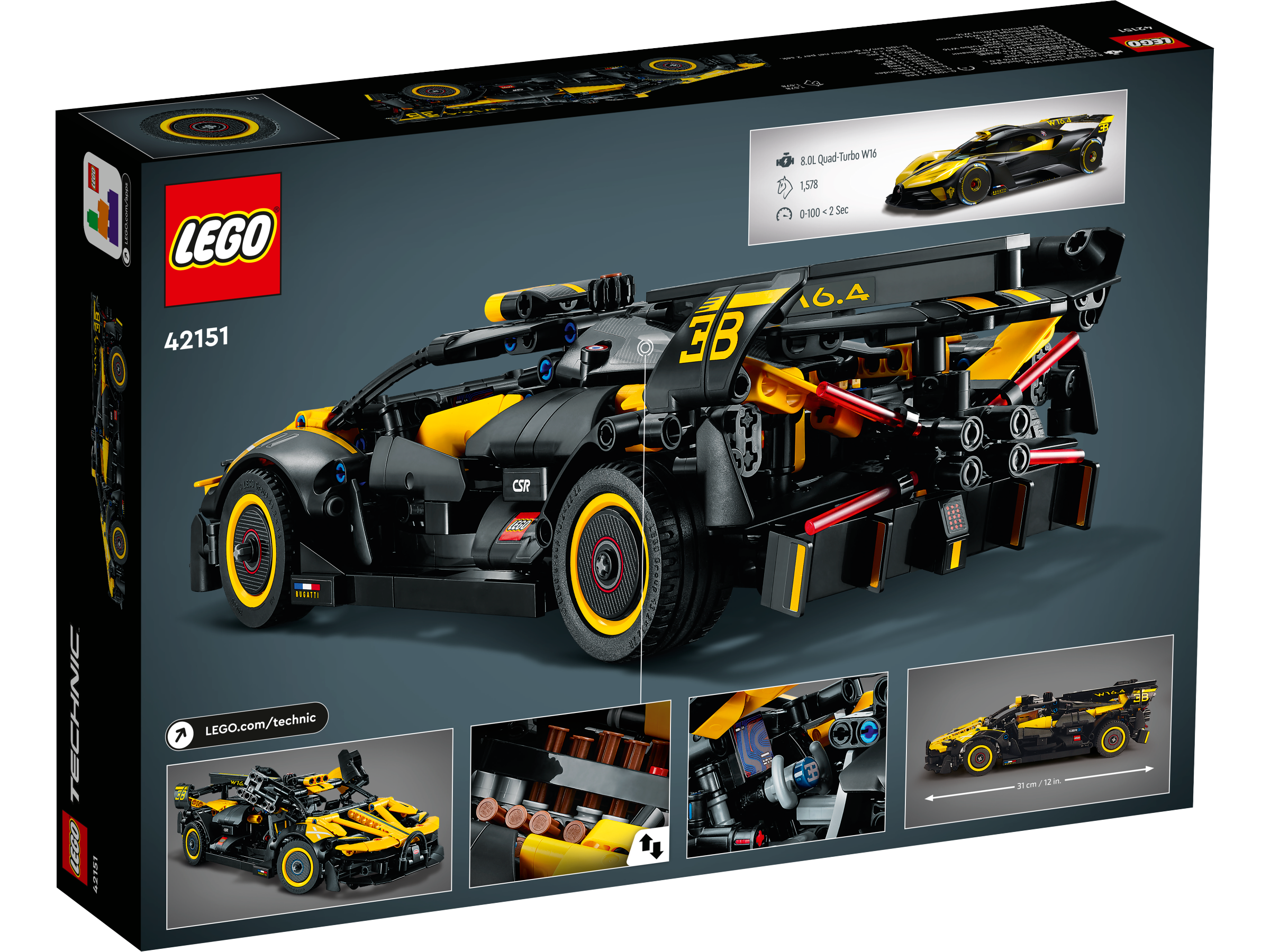 LEGO® Technic 42151 Bugatti-Bolide