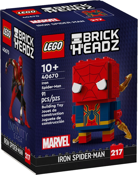 LEGO Brick Headz 40670 Iron Spider Man