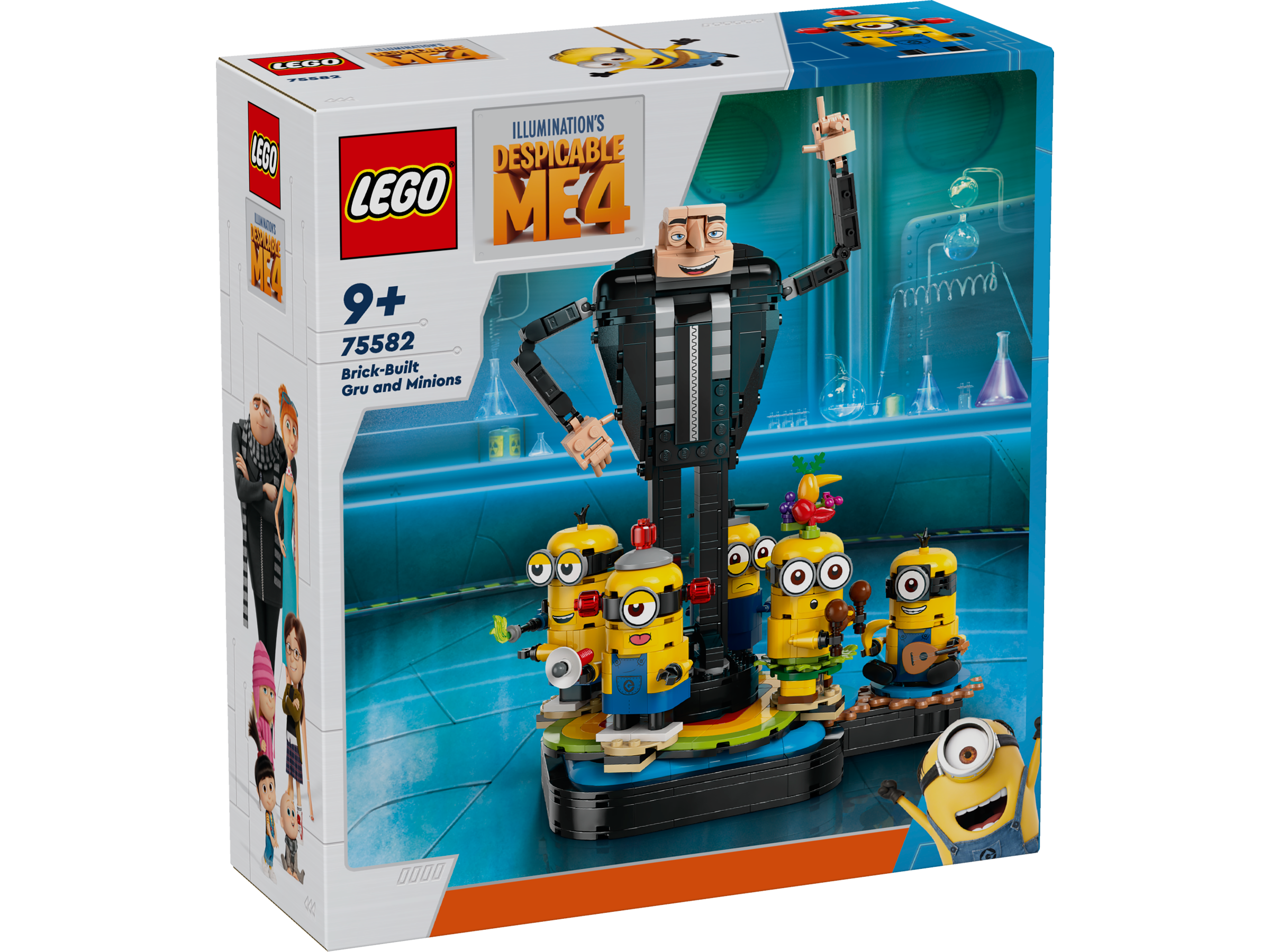 LEGO® Minions 75582 Brick-Built Gru and Minions
