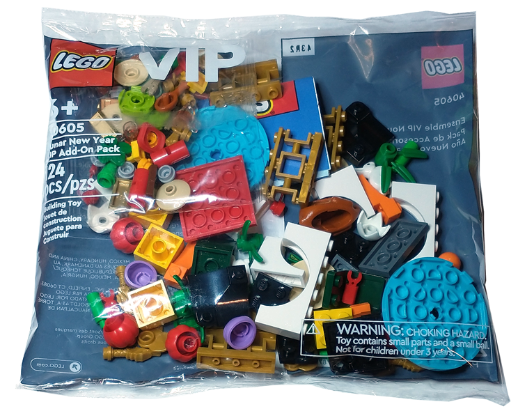 LEGO® 40605 Mondneujahr VIP Ergänzungsset Polybag