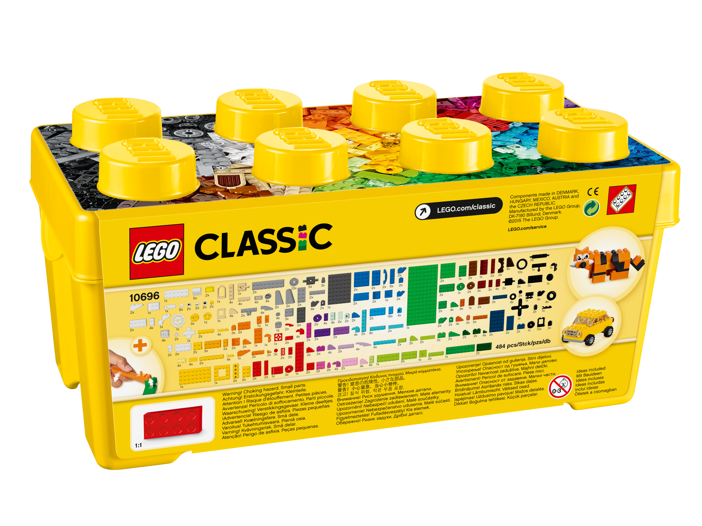 LEGO® Classic 10696 LEGO® Mittelgroße Bausteine-Box