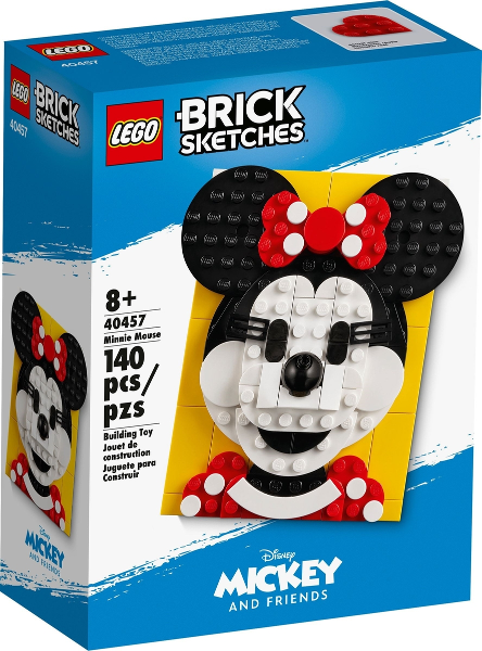 LEGO® Brick Sketches™ 40457 Minnie Maus