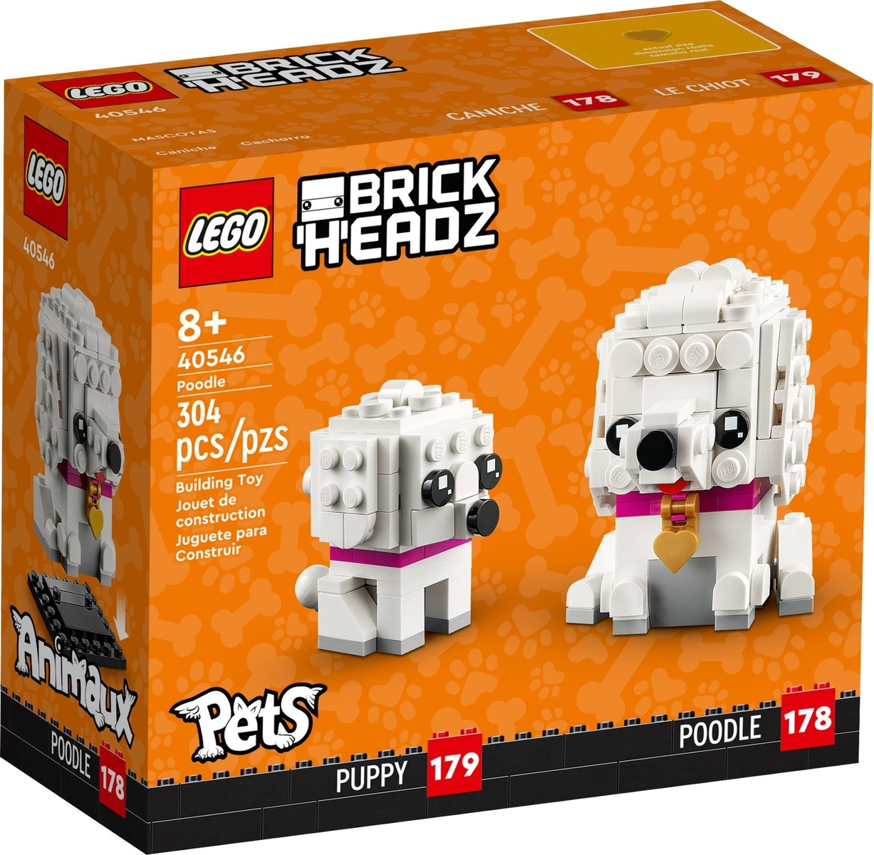 LEGO® BrickHeadz 40546 Pudel