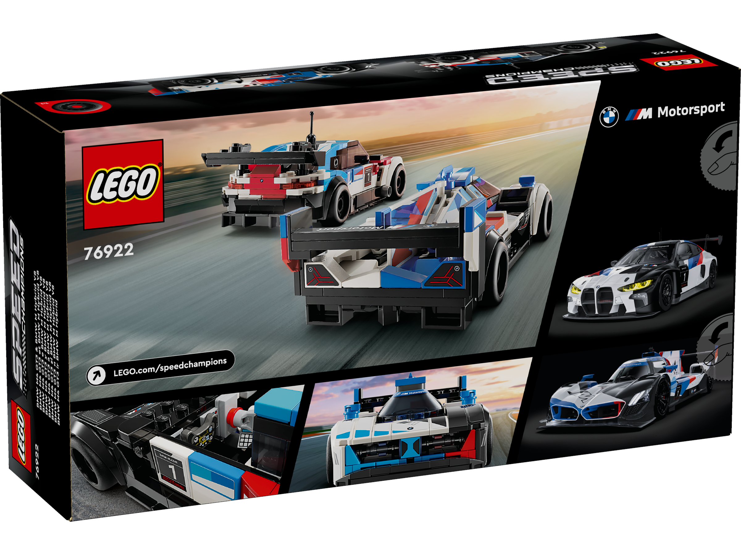 LEGO® Speed Champions 76922 BMW M4 GT3 & BMW M Hybrid V8 Race Cars