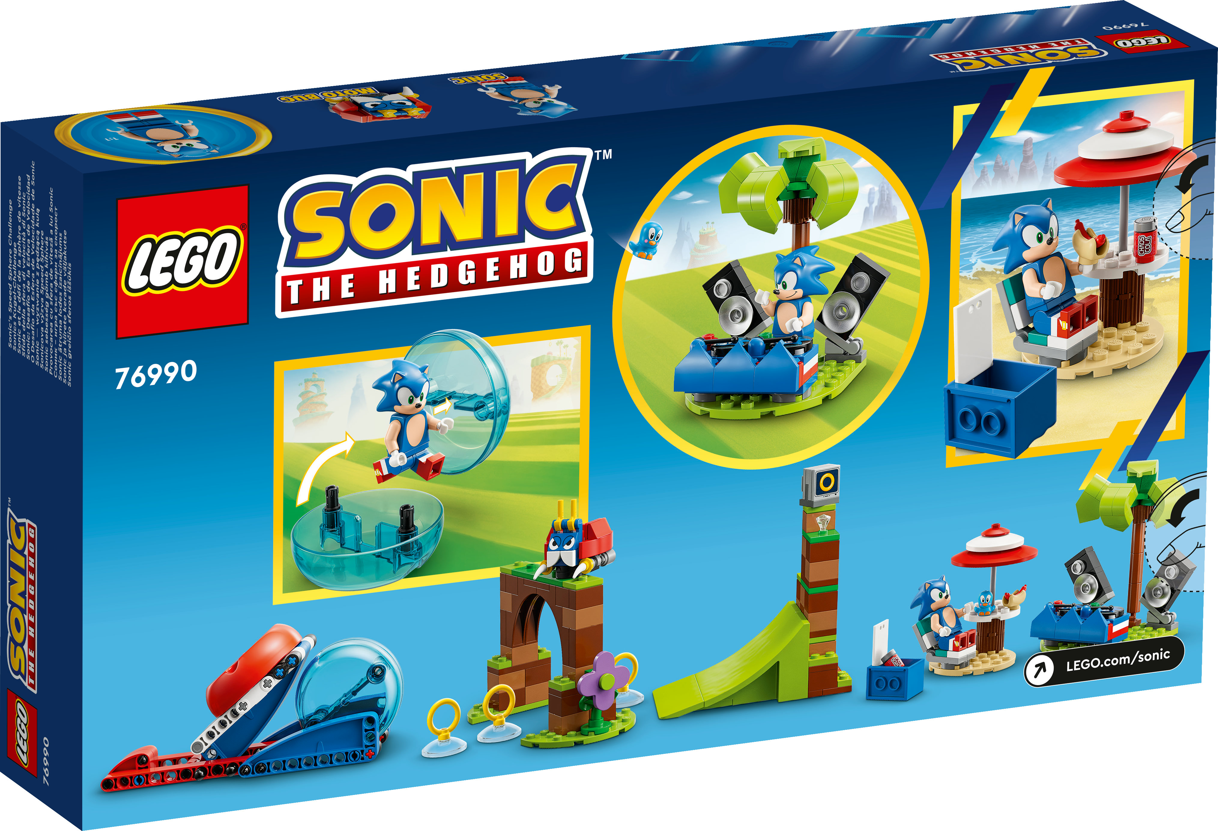 LEGO Sonic the Hedgehog 76990 Sonics Kugel Challenge