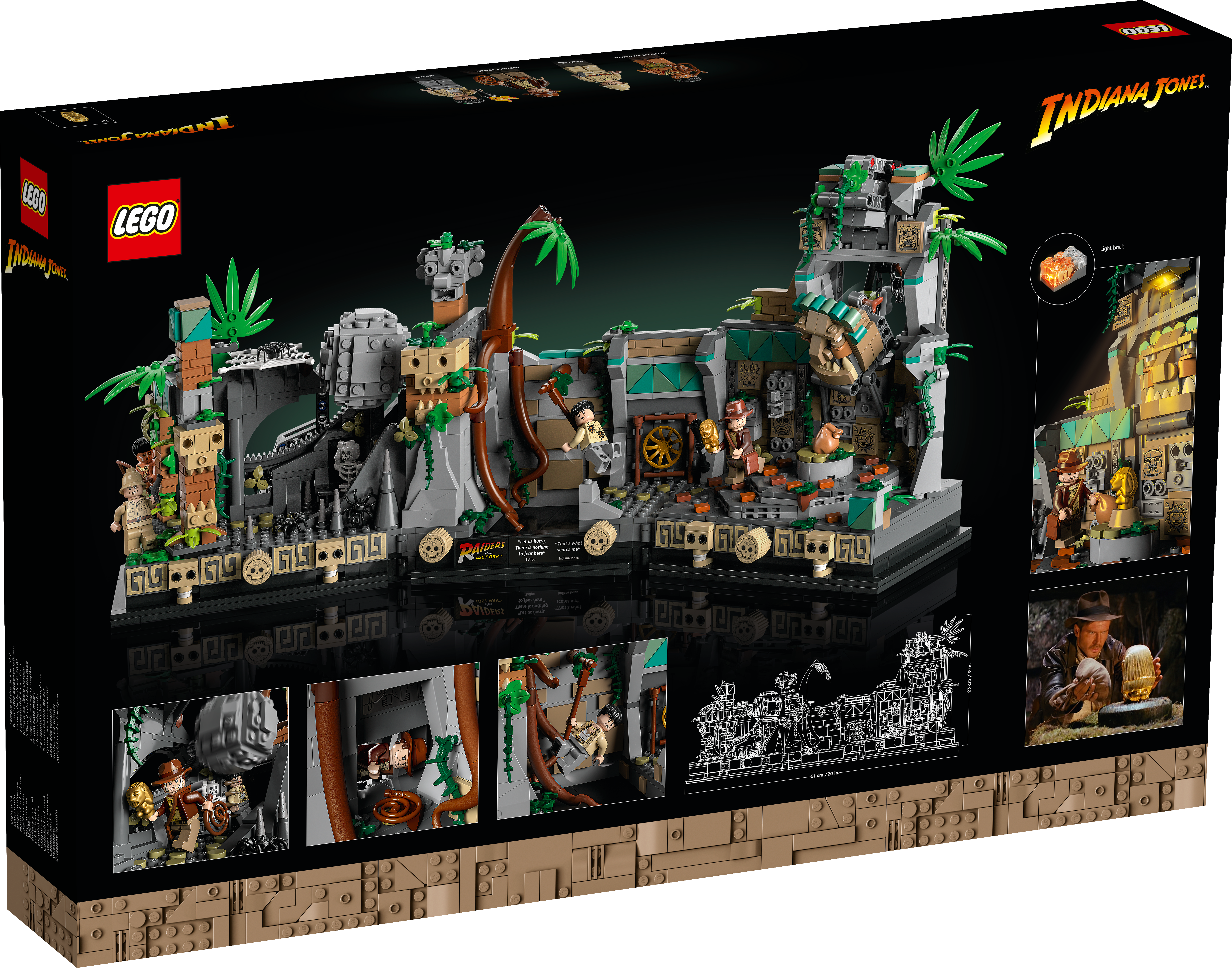 LEGO Indiana Jones 77015 Tempel des goldenen Götzen