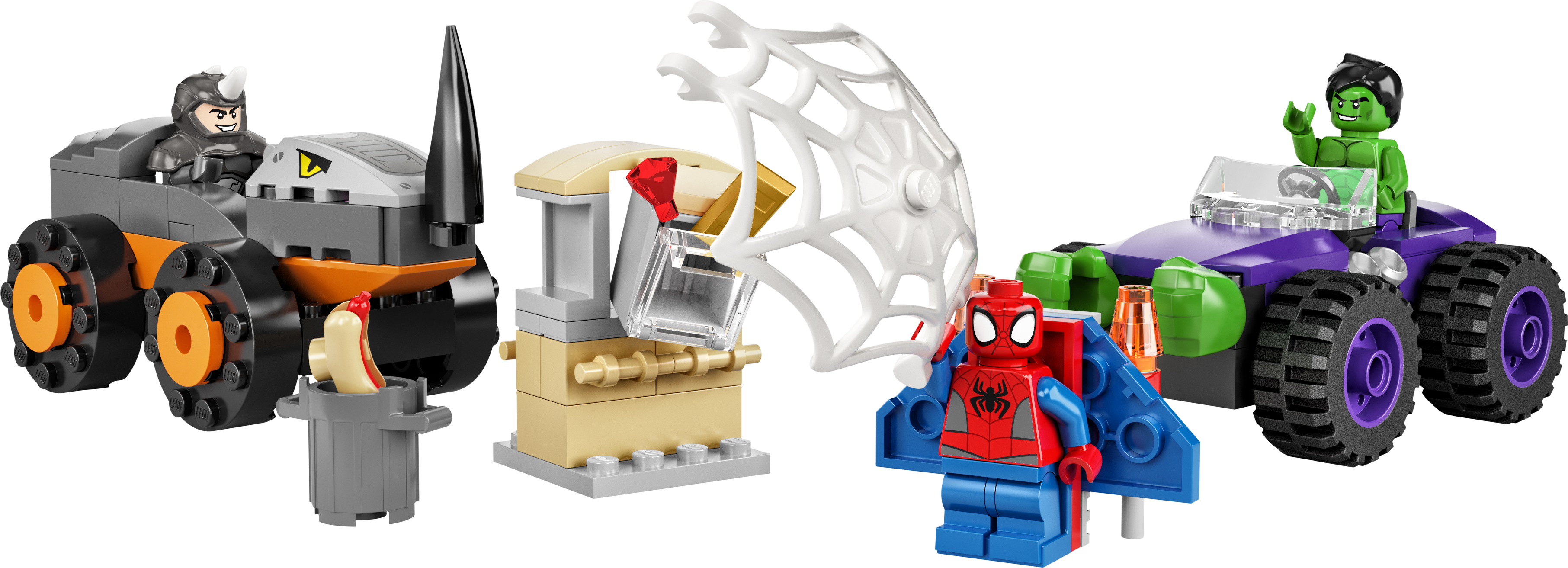 LEGO® Marvel Super Heroes 10782 Hulks und Rhinos Truck-Duell