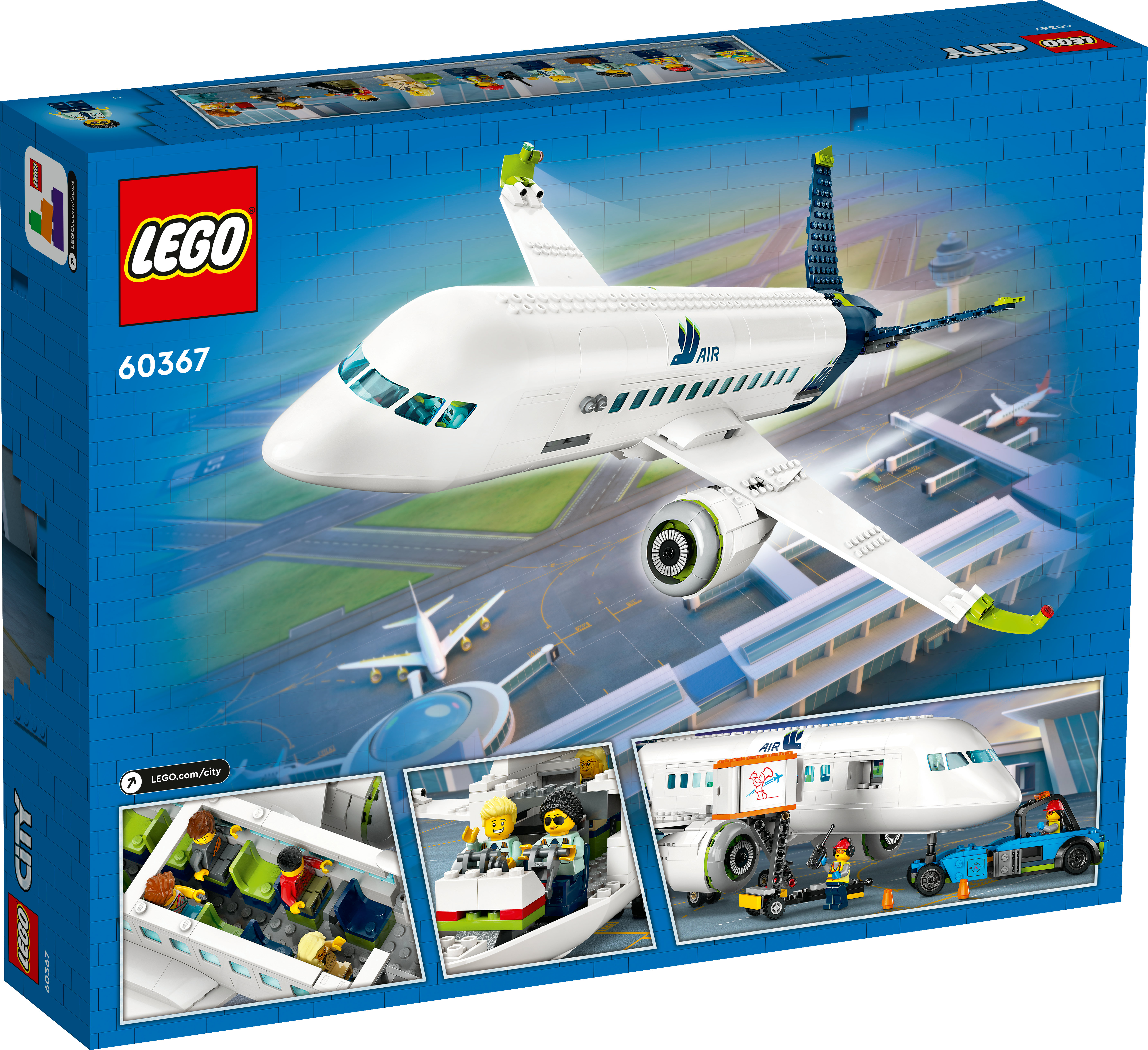 LEGO City 60367 Passagierflugzeug