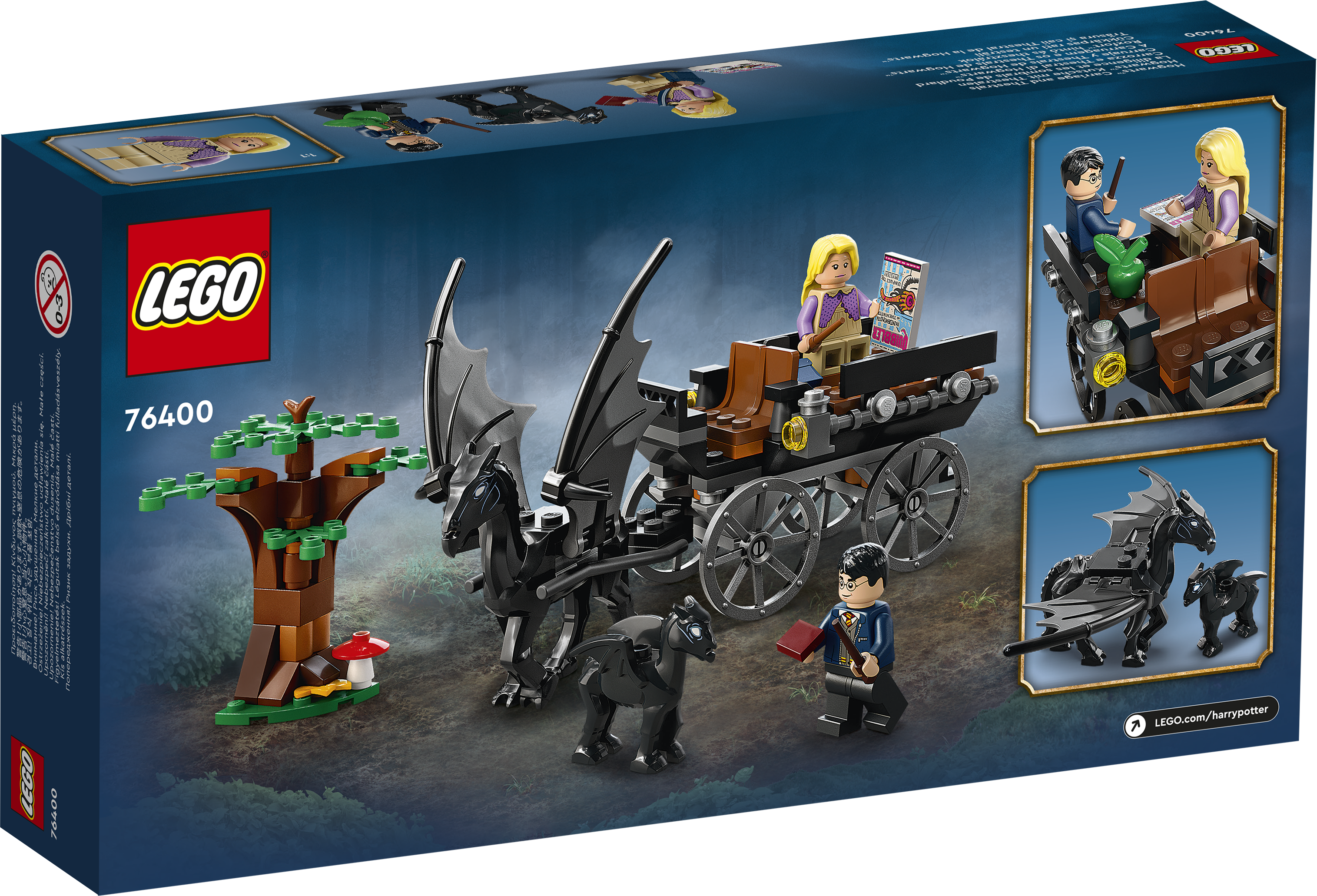 LEGO® Harry Potter™ 76400 Hogwarts™ Kutsche mit Thestralen