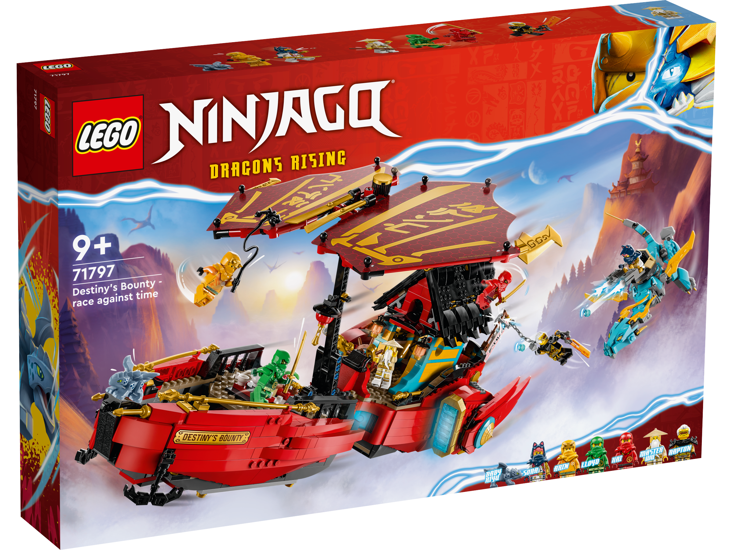 LEGO® NINJAGO® 71797 Ninja-Flugsegler im Wettlauf mit der Zeit