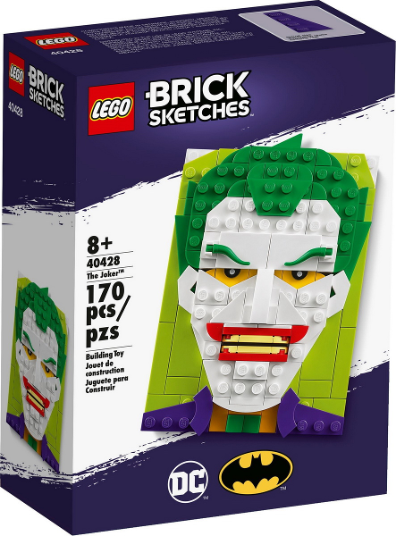 LEGO® Brick Sketches™ 40428 Joker™