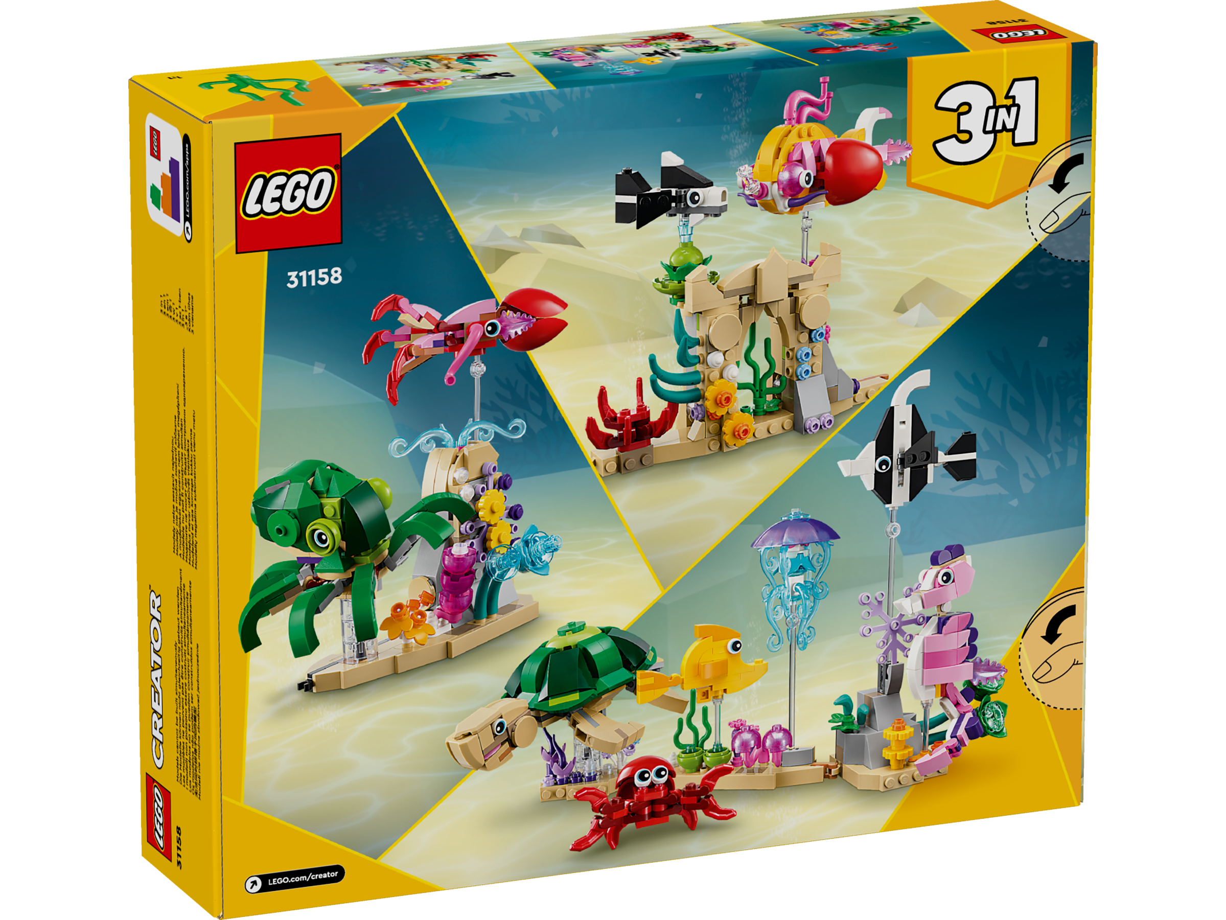LEGO Creator 31158 Meerestiere