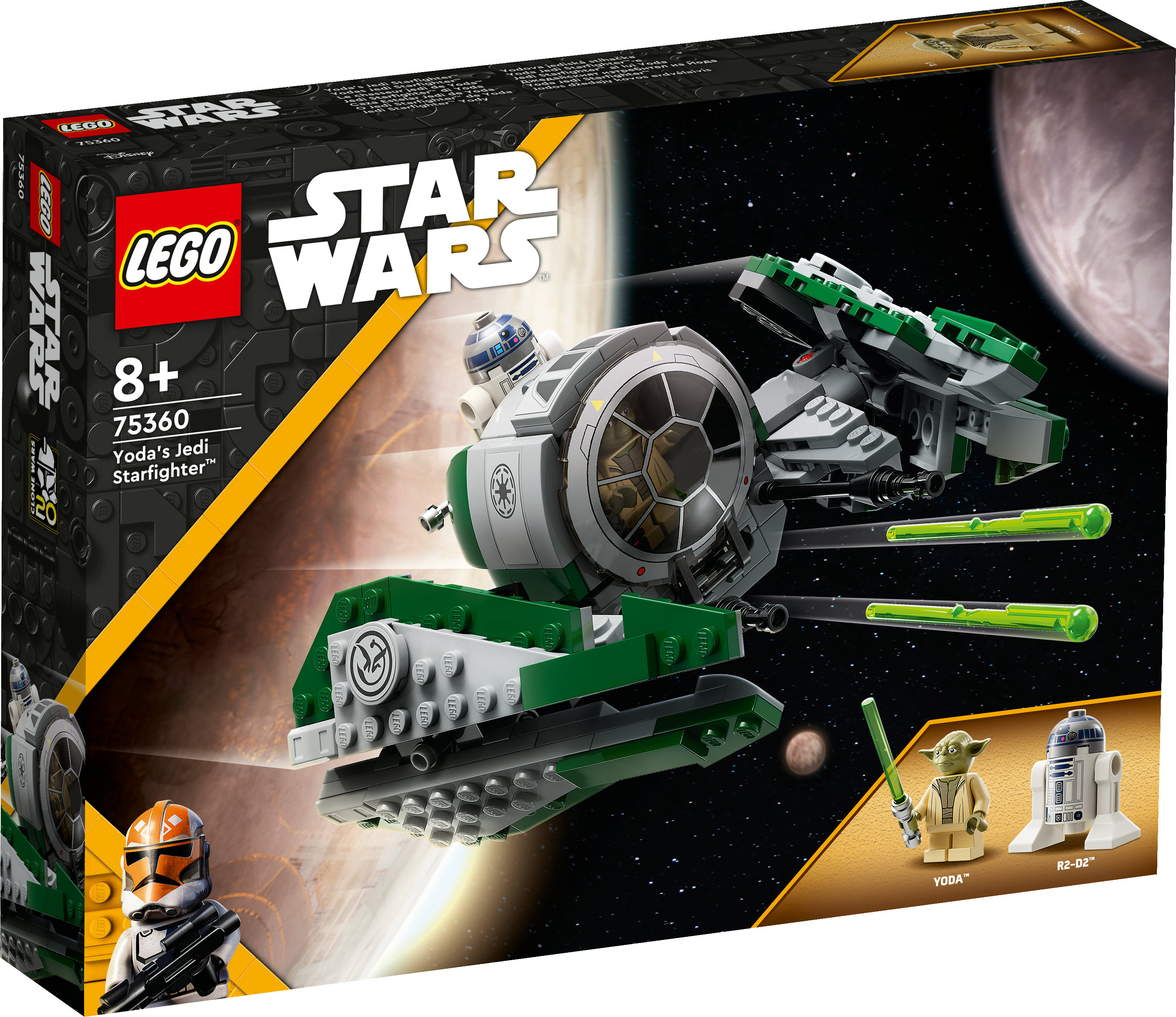 LEGO Star Wars 75360 Yodas Jedi Starfighter