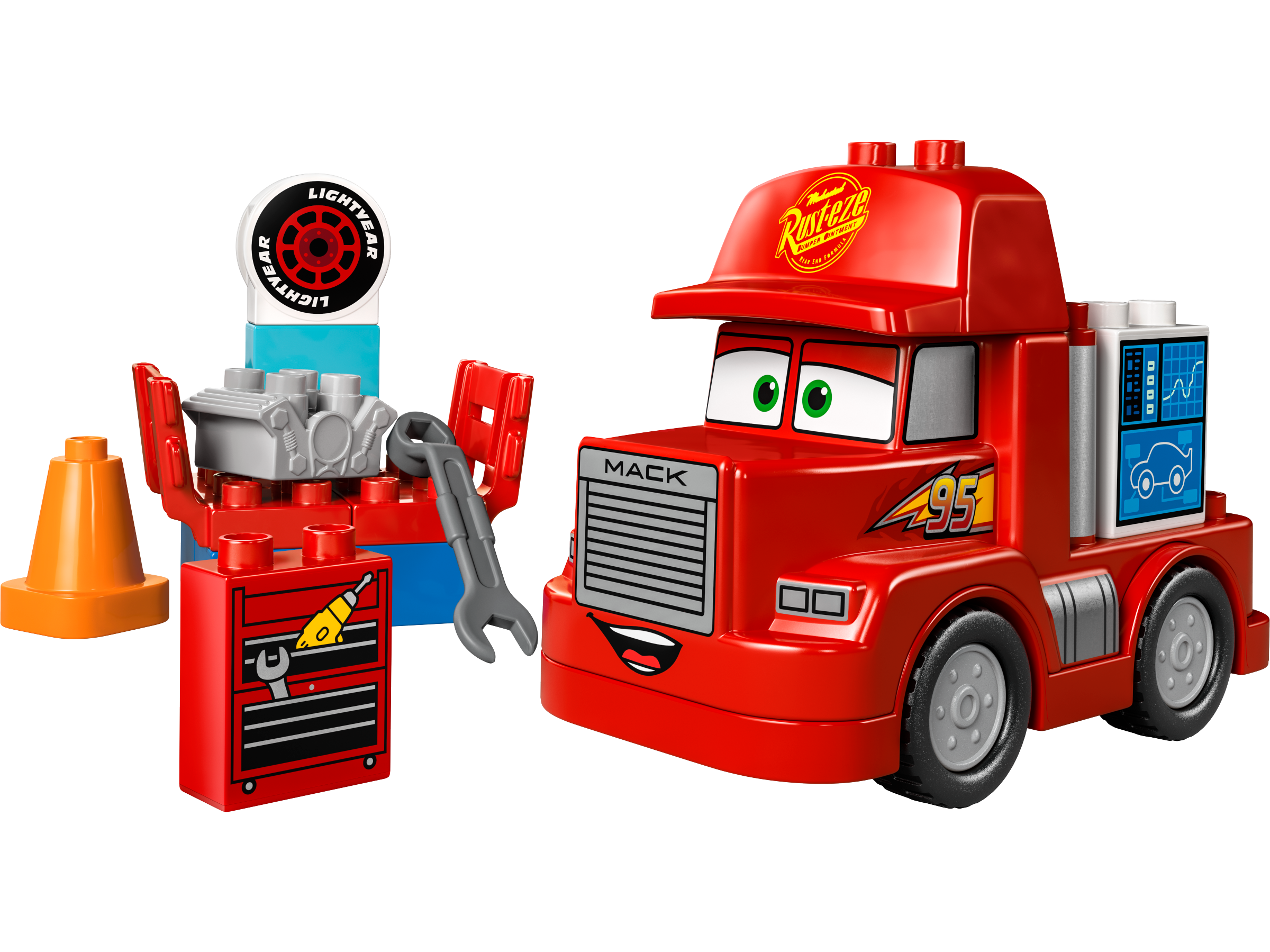 LEGO® DUPLO® 10417 Mack at the Race