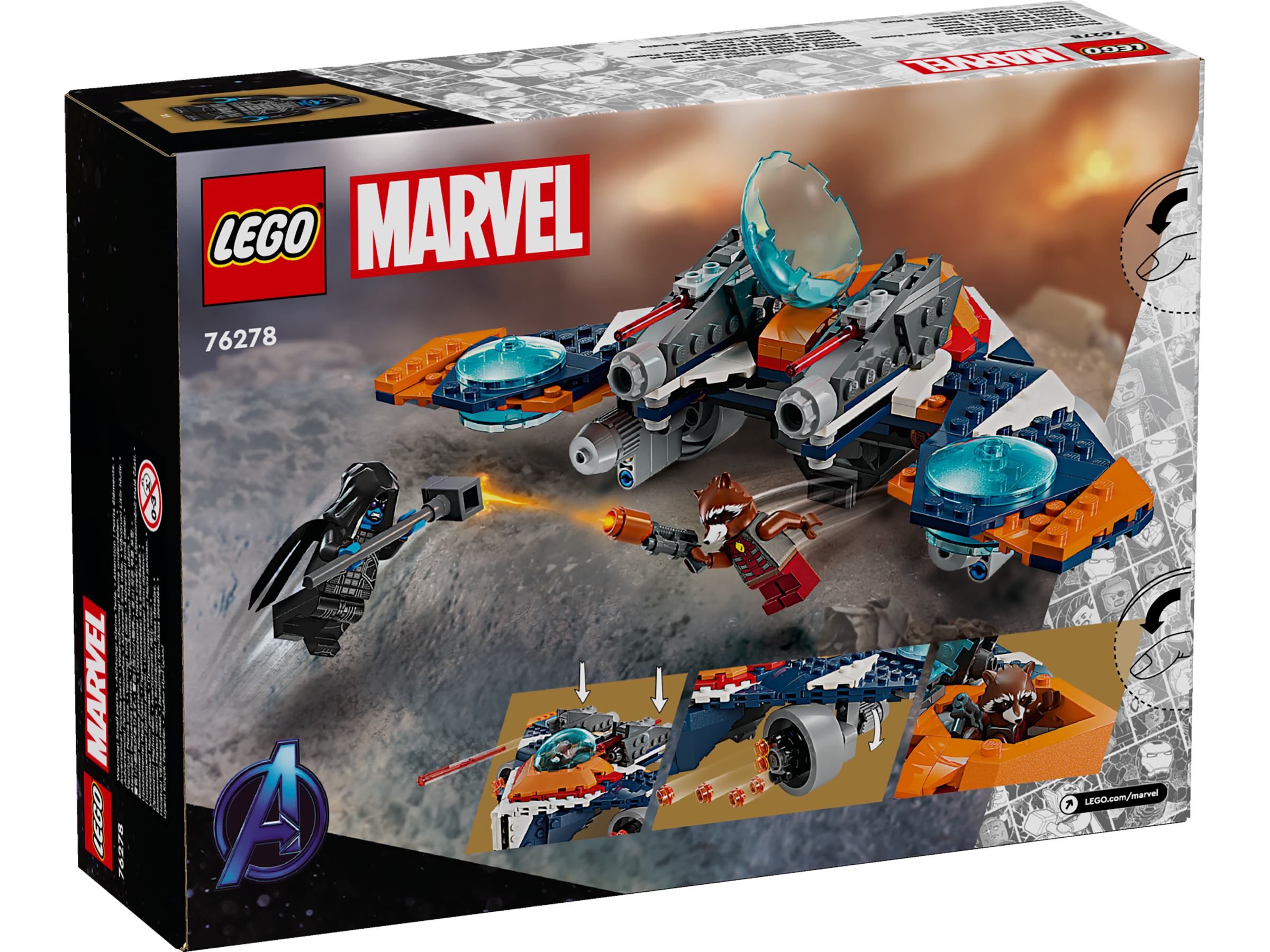 LEGO® Marvel Super Heroes 76278 Rockets Raumschiff vs. Ronan