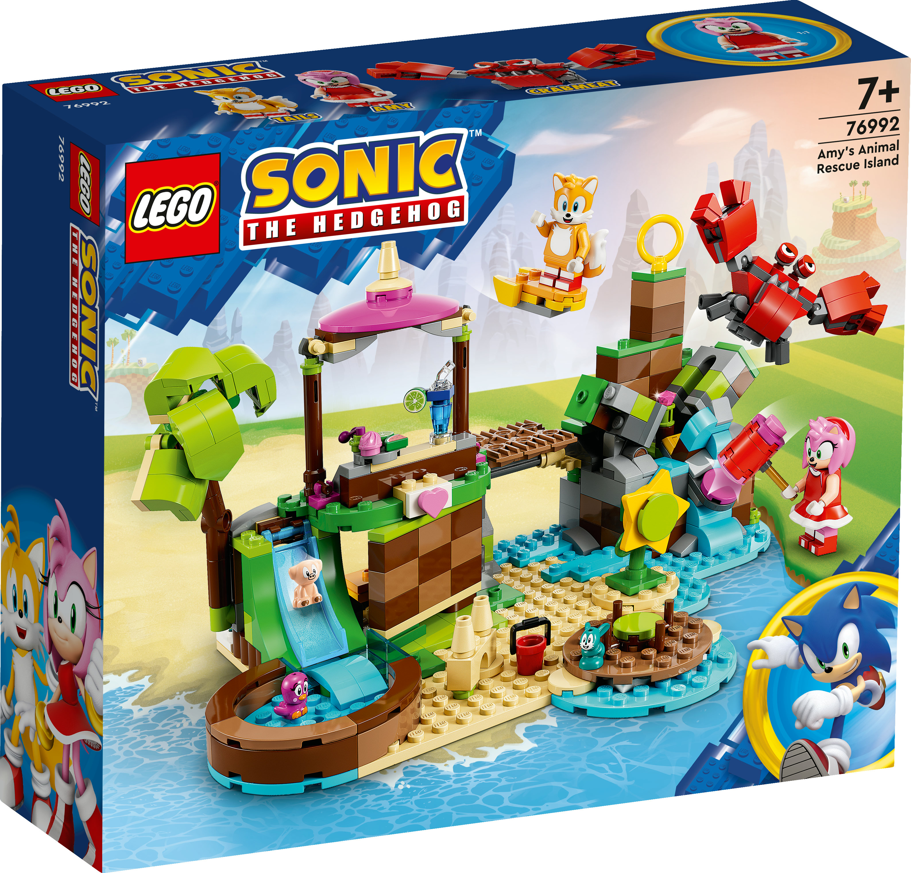 LEGO Sonic the Hedgehog 76992 Amys Tierrettungsinsel