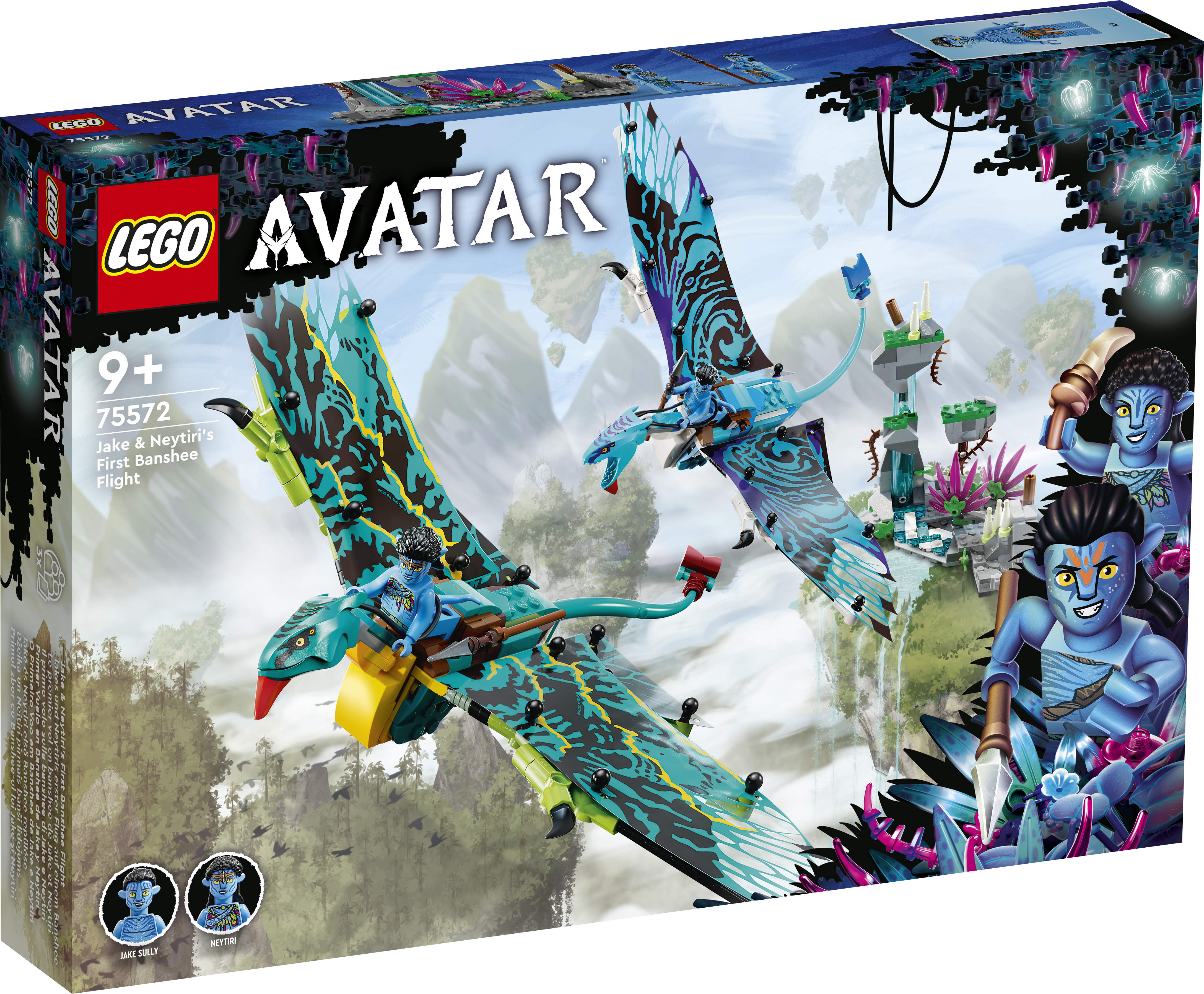 LEGO® Avatar 75572 Jakes und Neytiris erster Flug auf einem Banshee