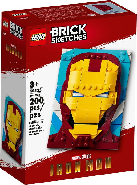 LEGO® Brick Sketches™ 40535 Iron Man