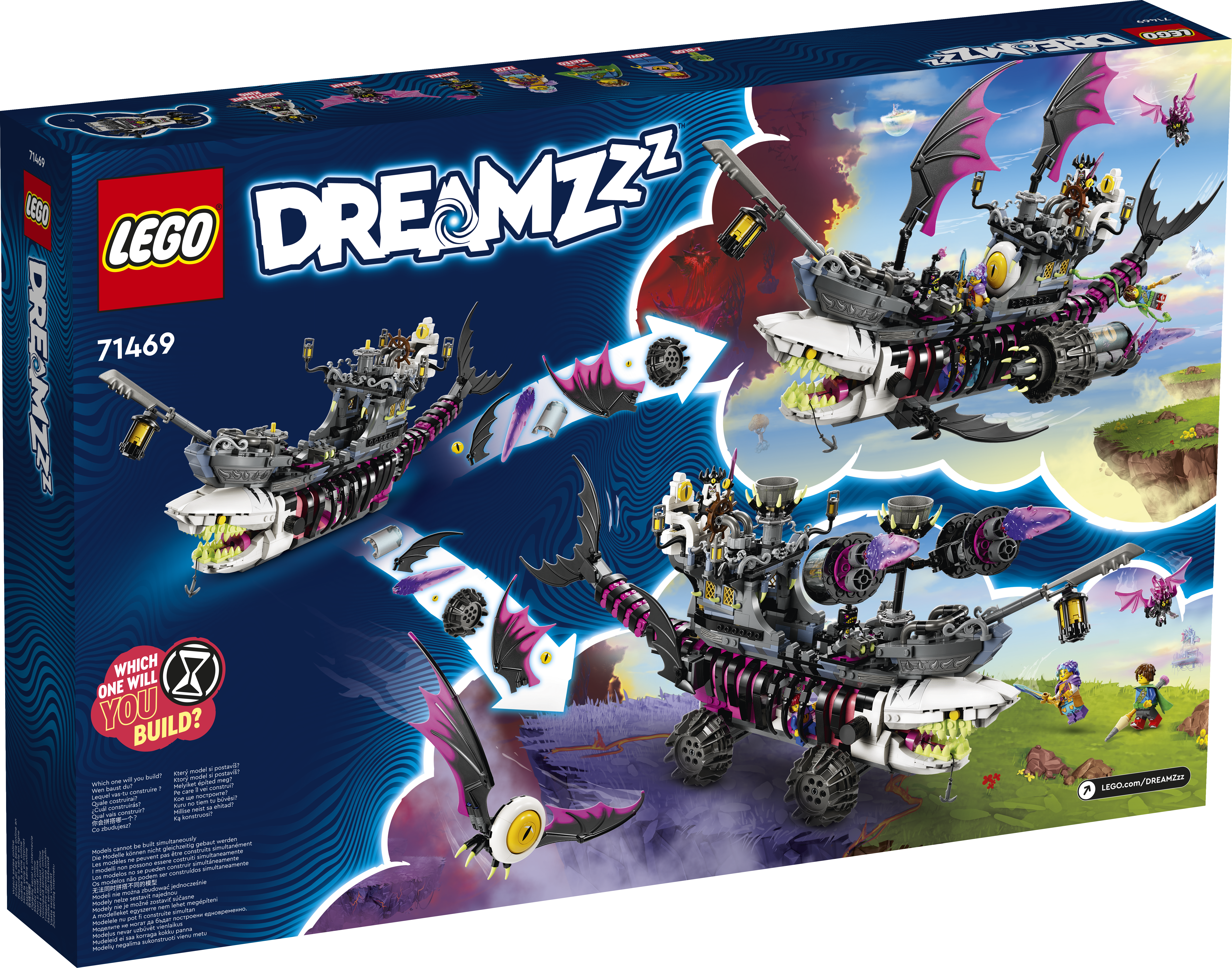 LEGO® DREAMZzz™ 71469 Albtraum-Haischiff