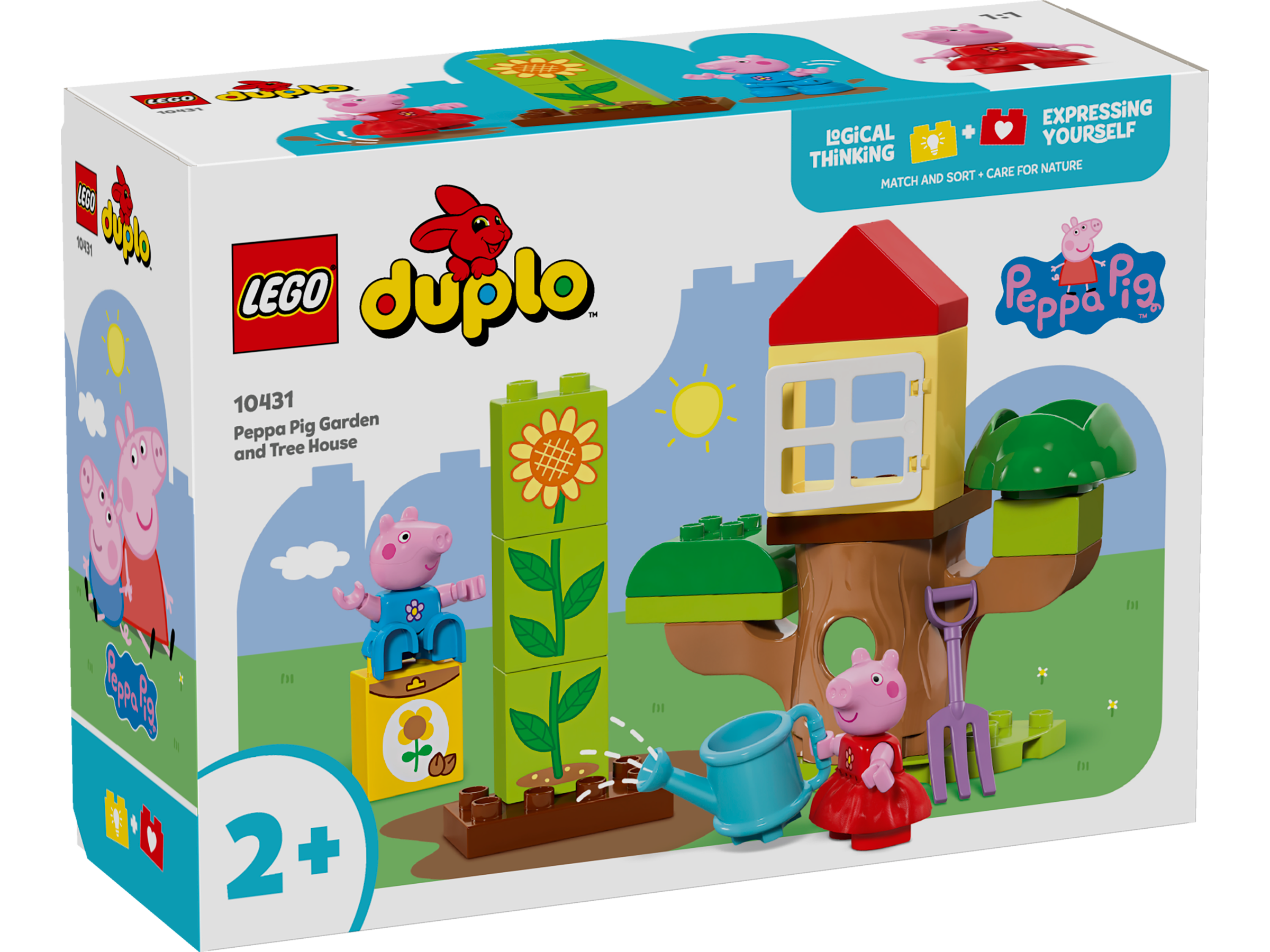 LEGO® DUPLO® 10431 Peppa Pig Garden and Tree House