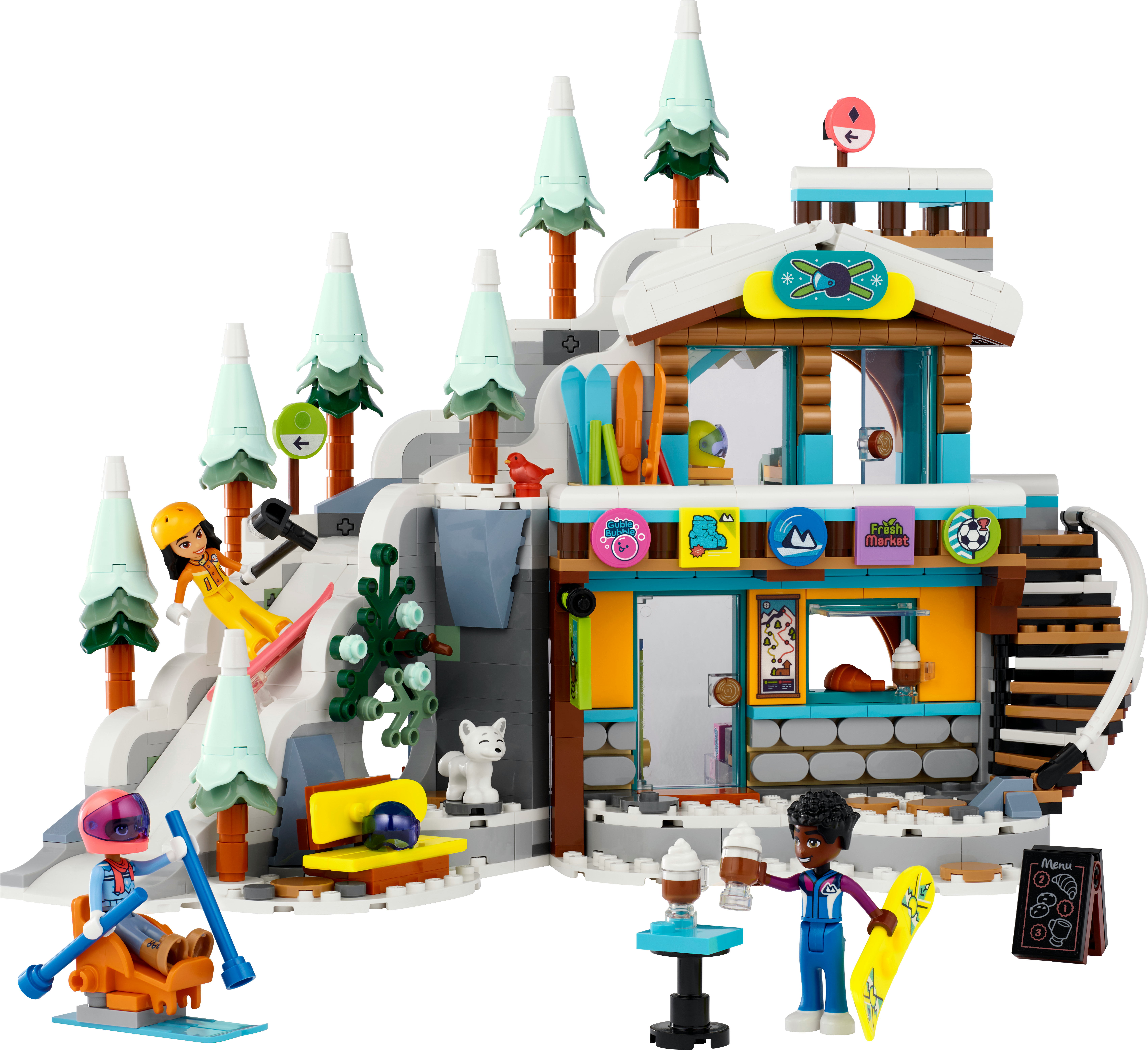 LEGO Friends 41756 Skipiste und Cafe