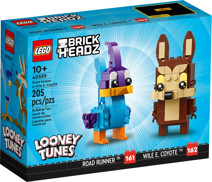 LEGO® BrickHeadz 40559 Road Runner & Wile E. Coyote
