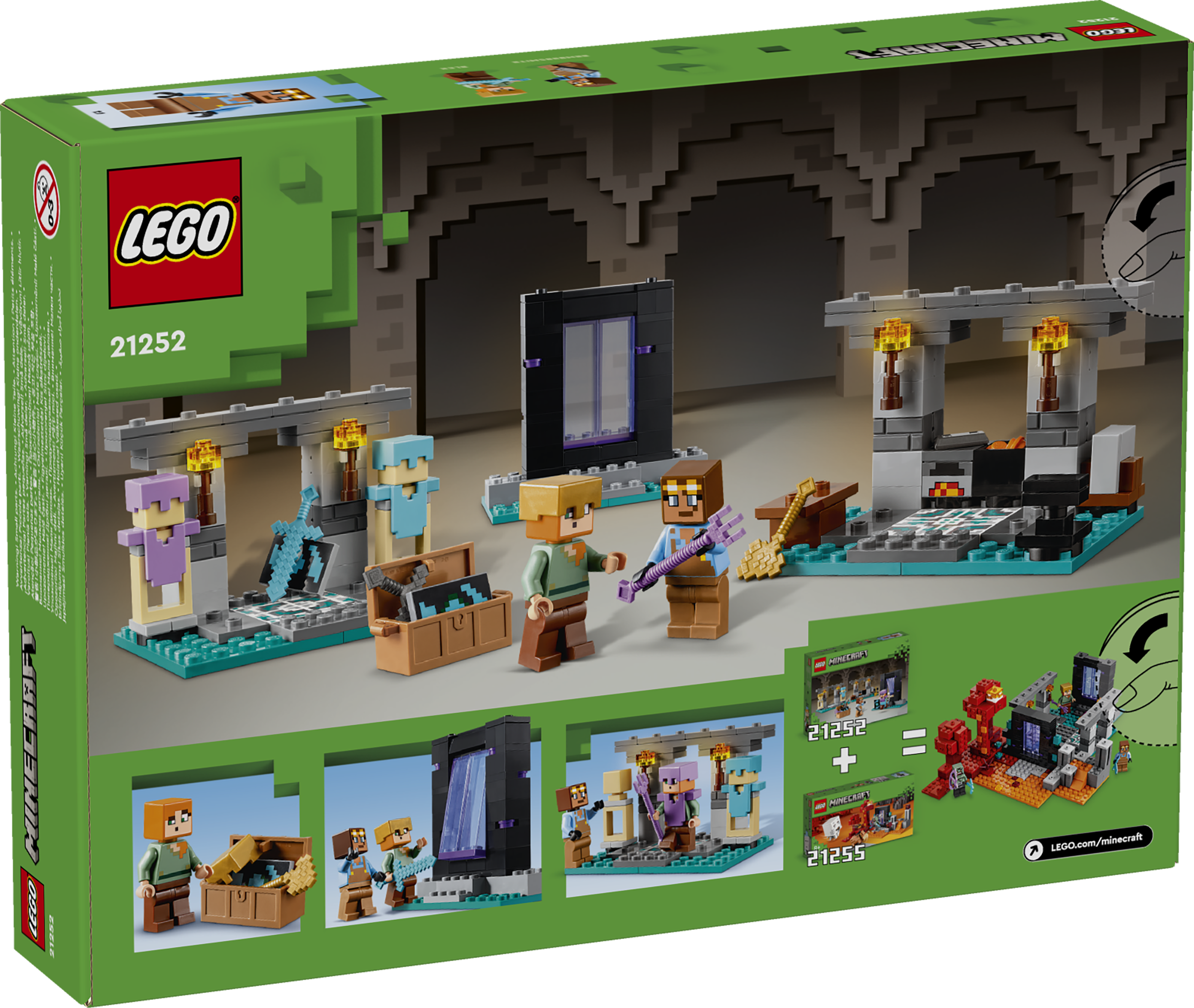 LEGO® Minecraft™ 21252 Die Waffenkammer
