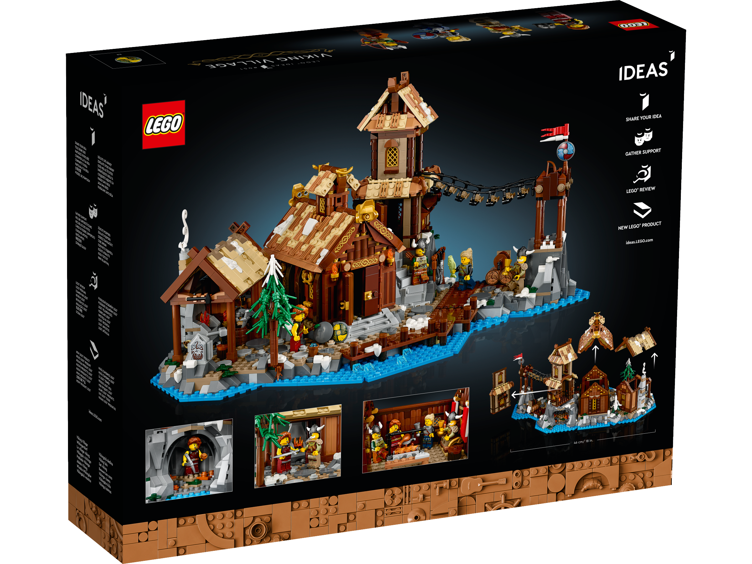 LEGO Ideas 21343 Wikingerdorf