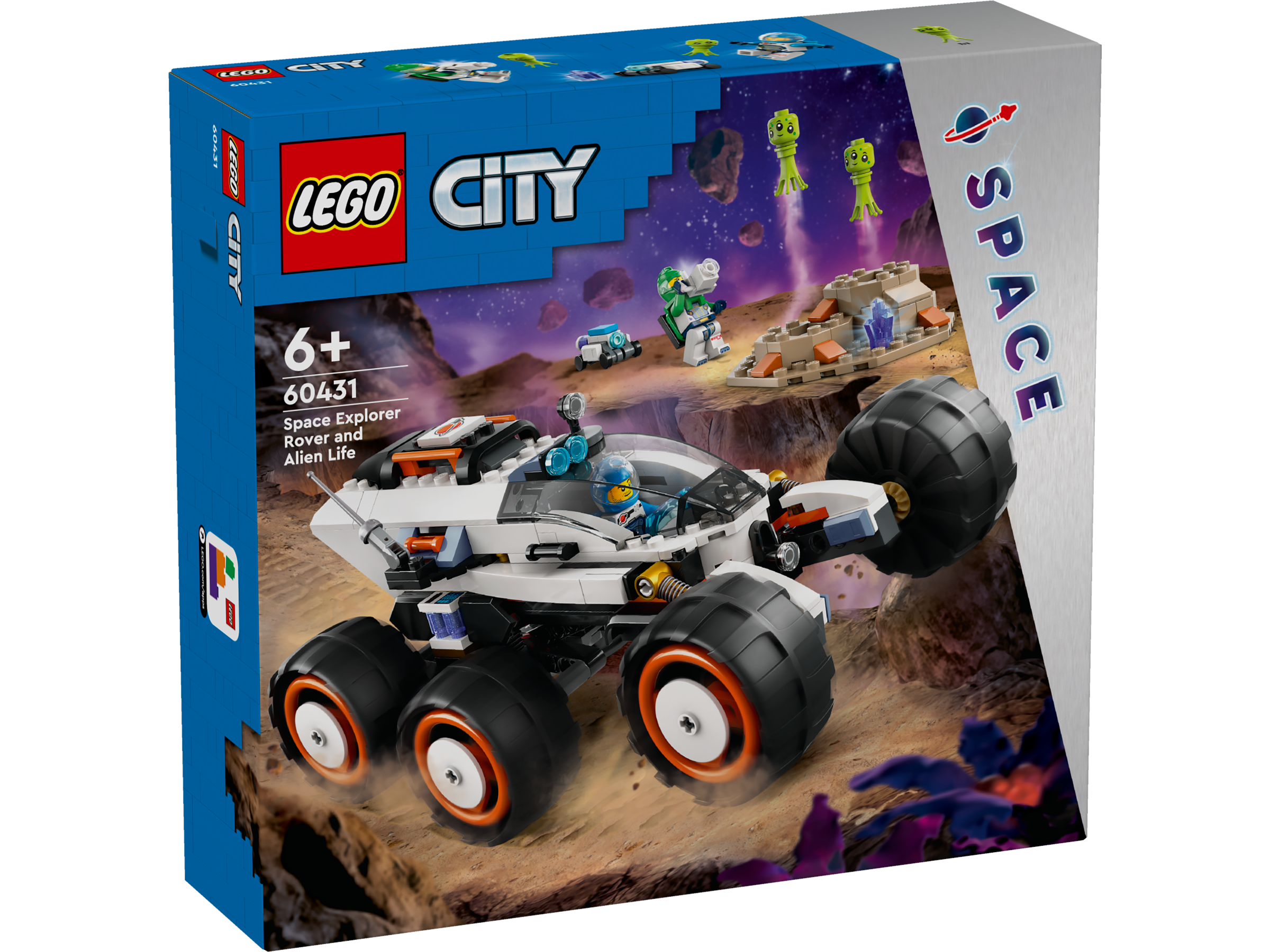 LEGO® City Weltraum 60431 Weltraum-Rover mit Außerirdischen