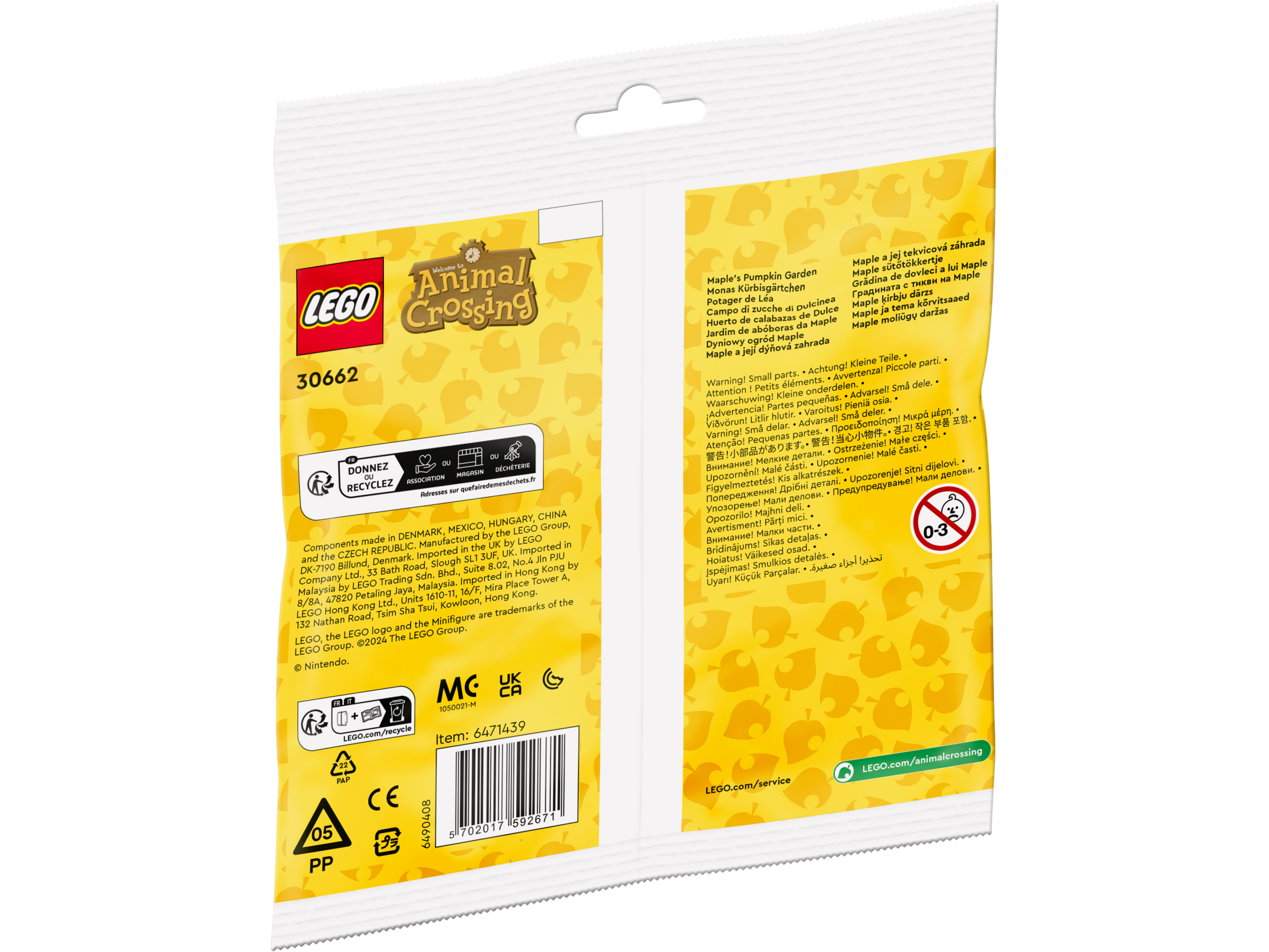 LEGO® Animal Crossing™ 30662 Maple's Pumpkin Garden