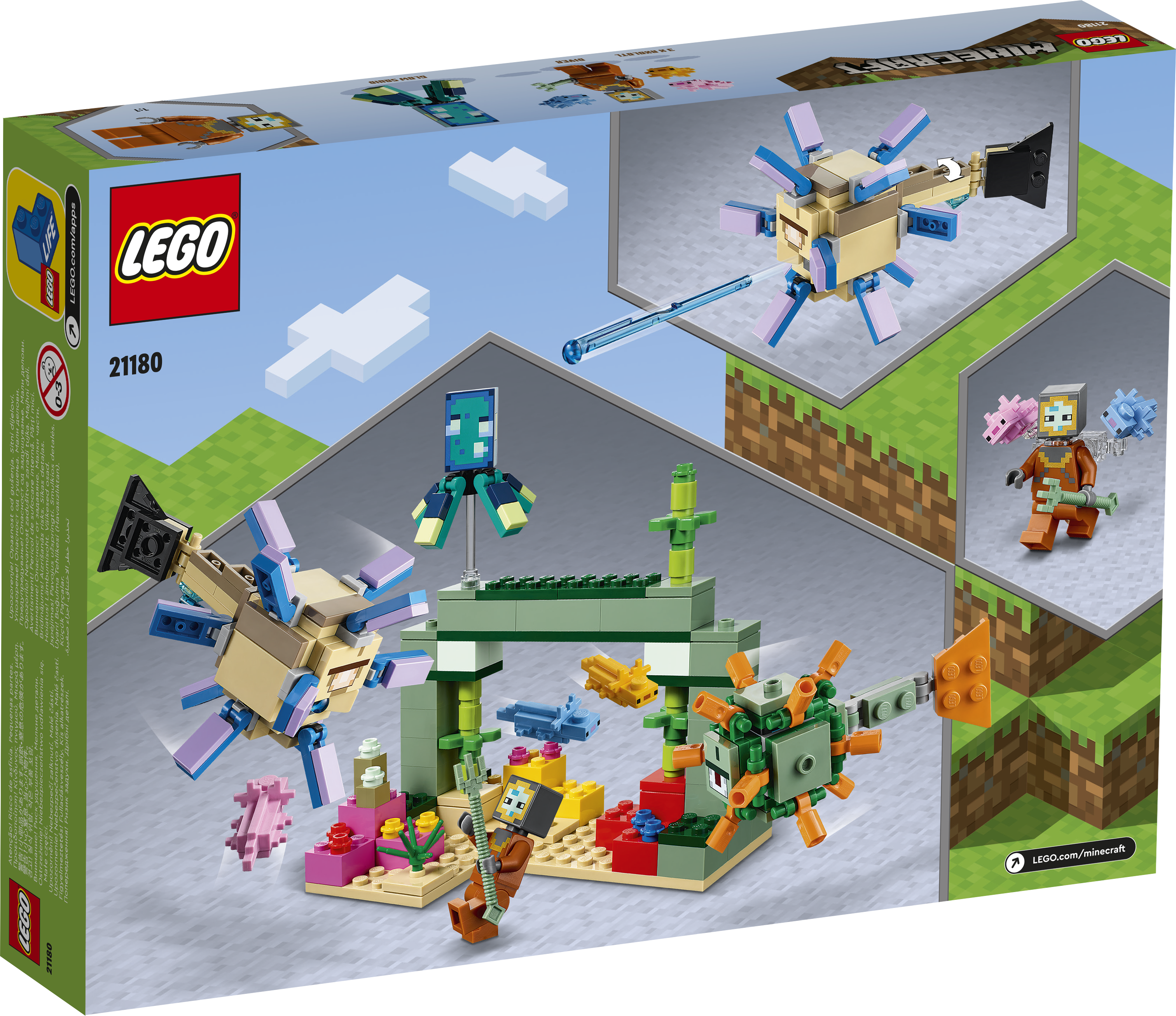 LEGO® Minecraft™ 21180 Das Wächterduell
