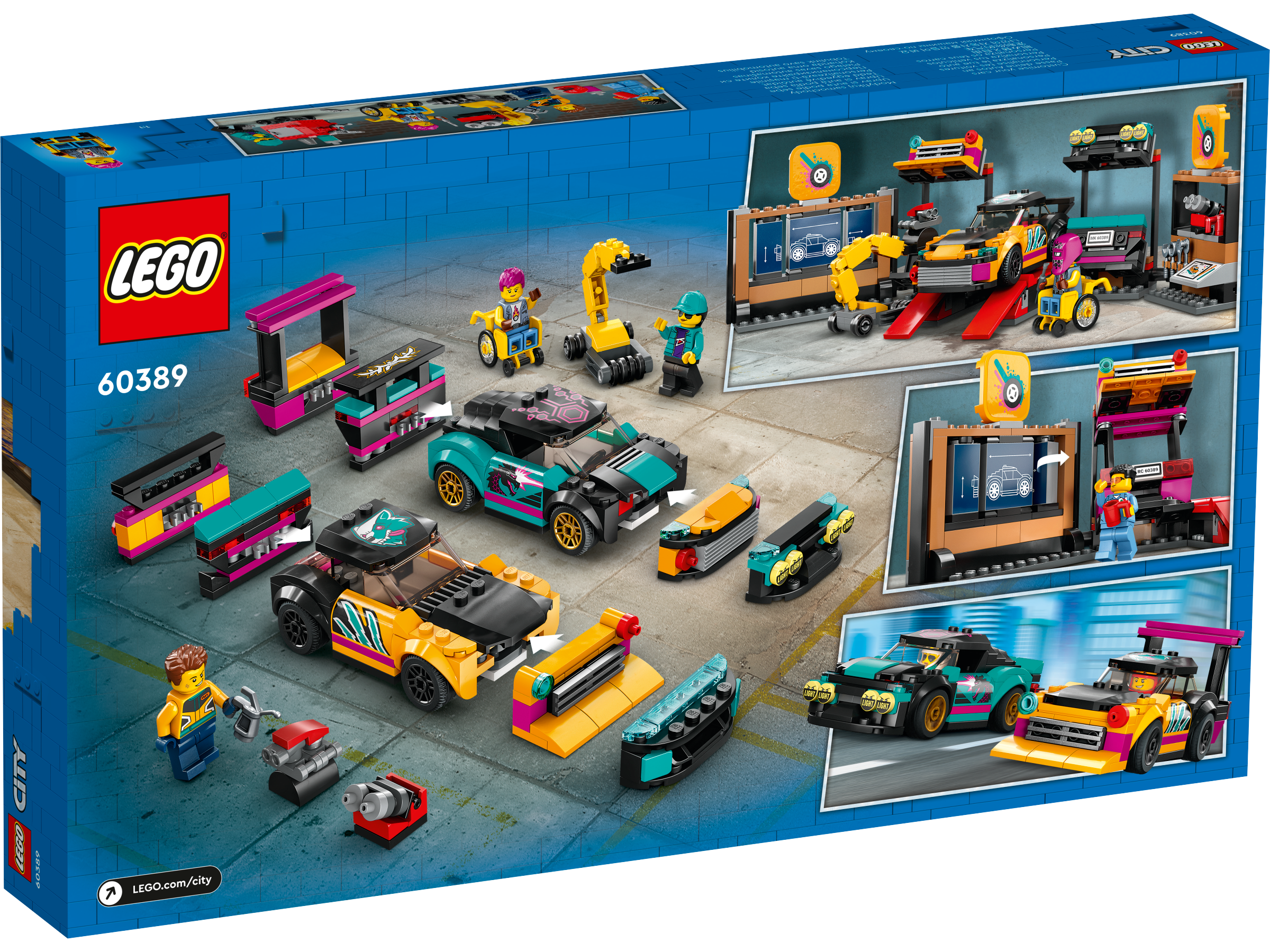 LEGO® City 60389 Autowerkstatt