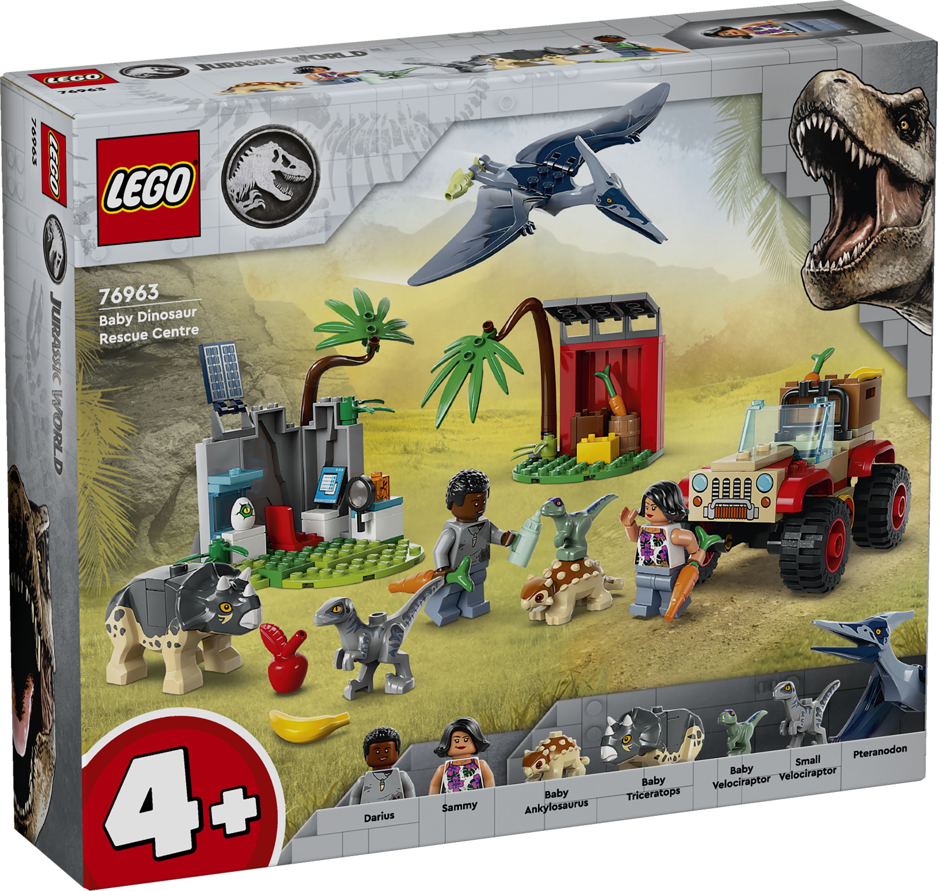 LEGO® Jurassic World™ 76963 Rettungszentrum für Baby-Dinos