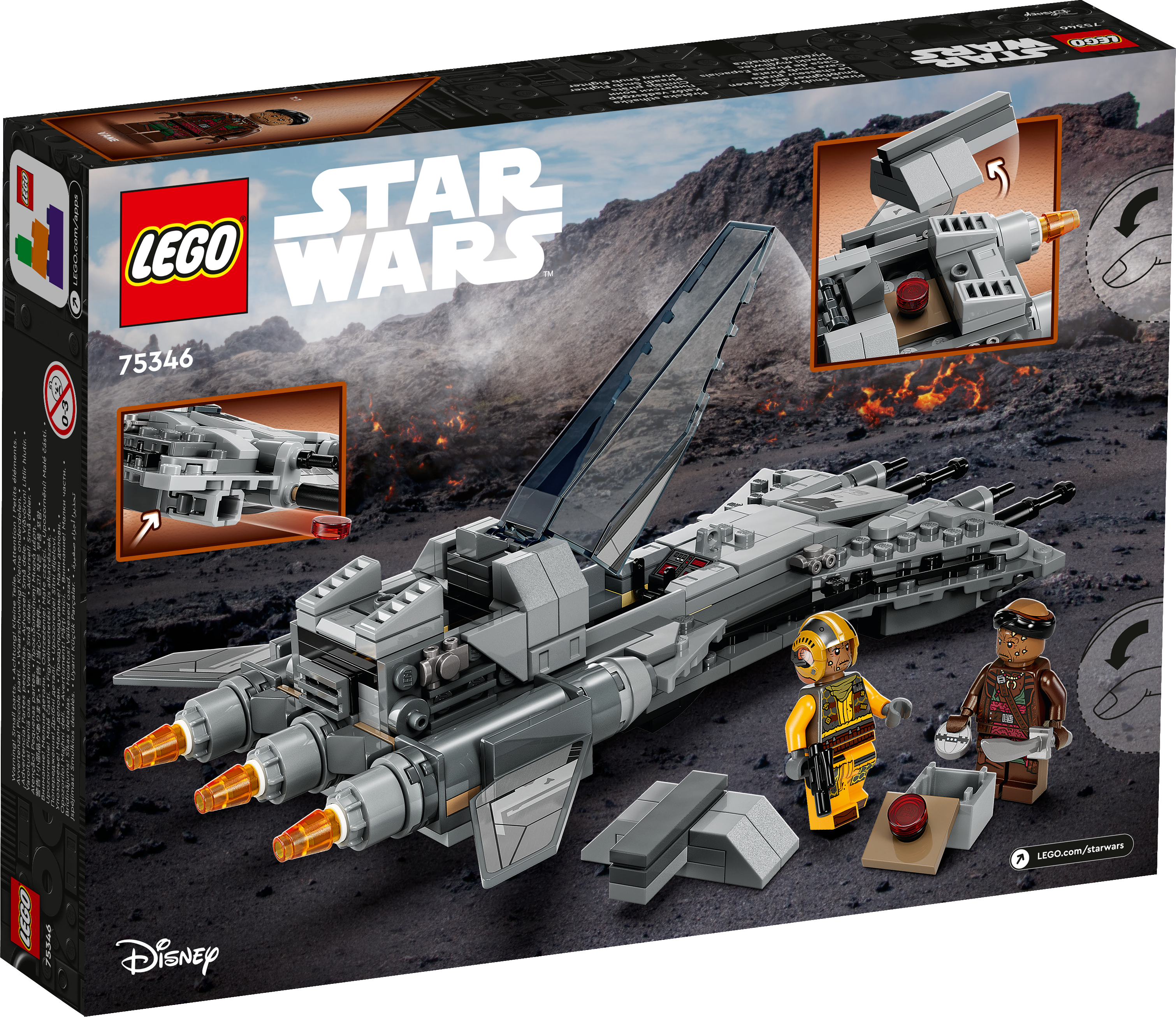 LEGO Star Wars 75346 Snubfighter der Piraten