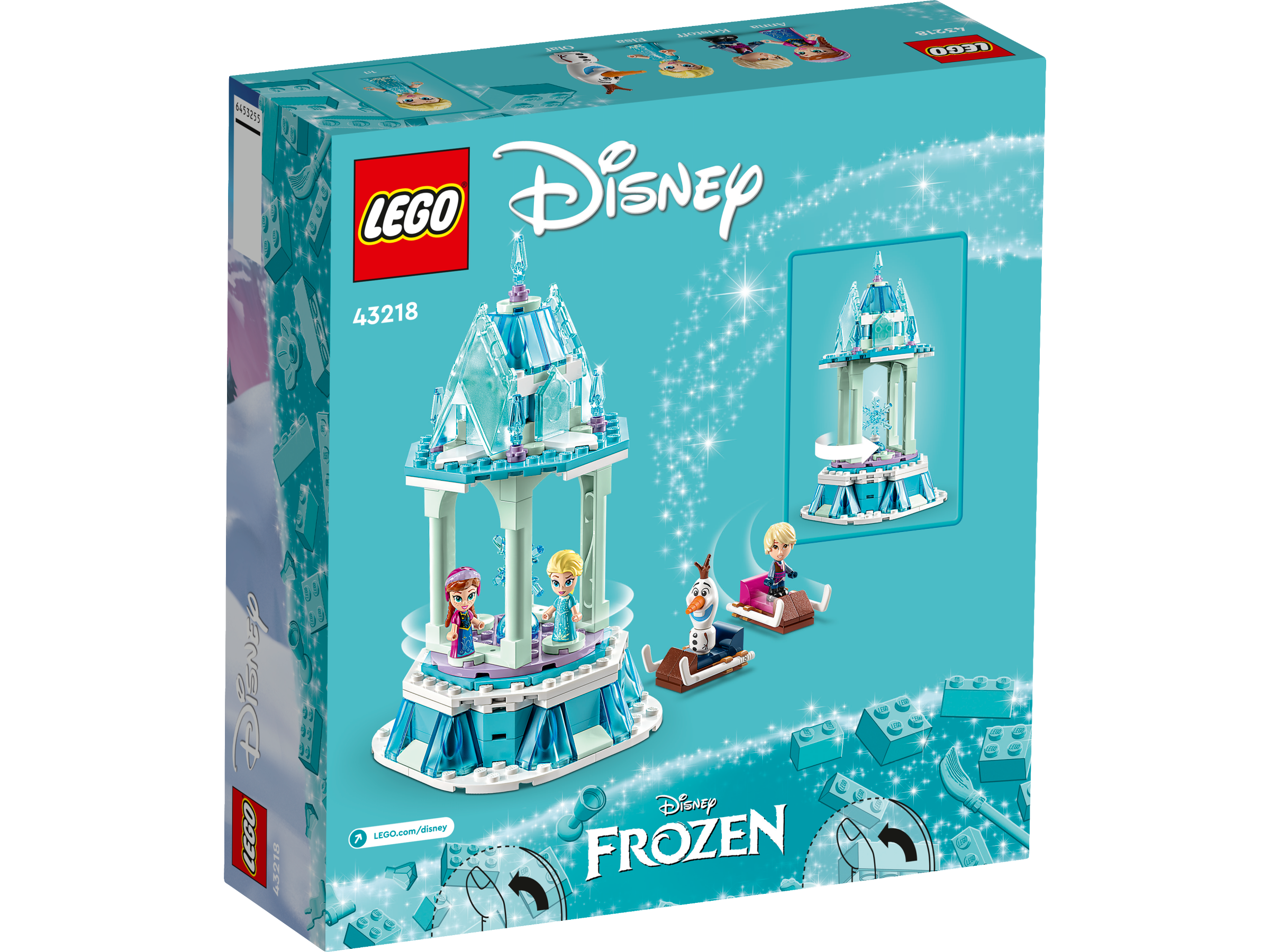 LEGO® Disney™ 43218 Annas und Elsas magisches Karussell