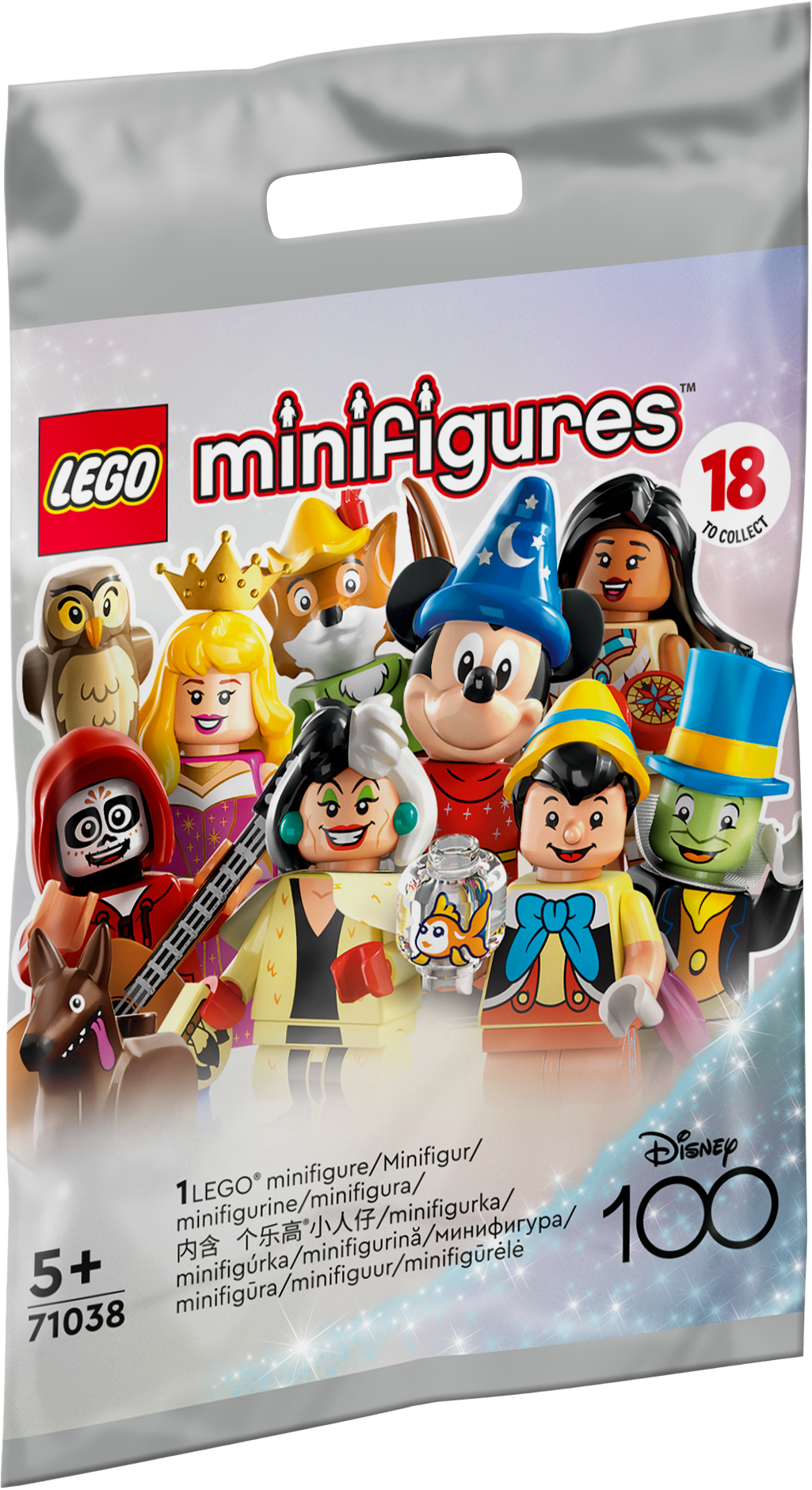 LEGO Minifigures 71038 LEGO® Minifiguren Disney 100 Box à 36 Stück