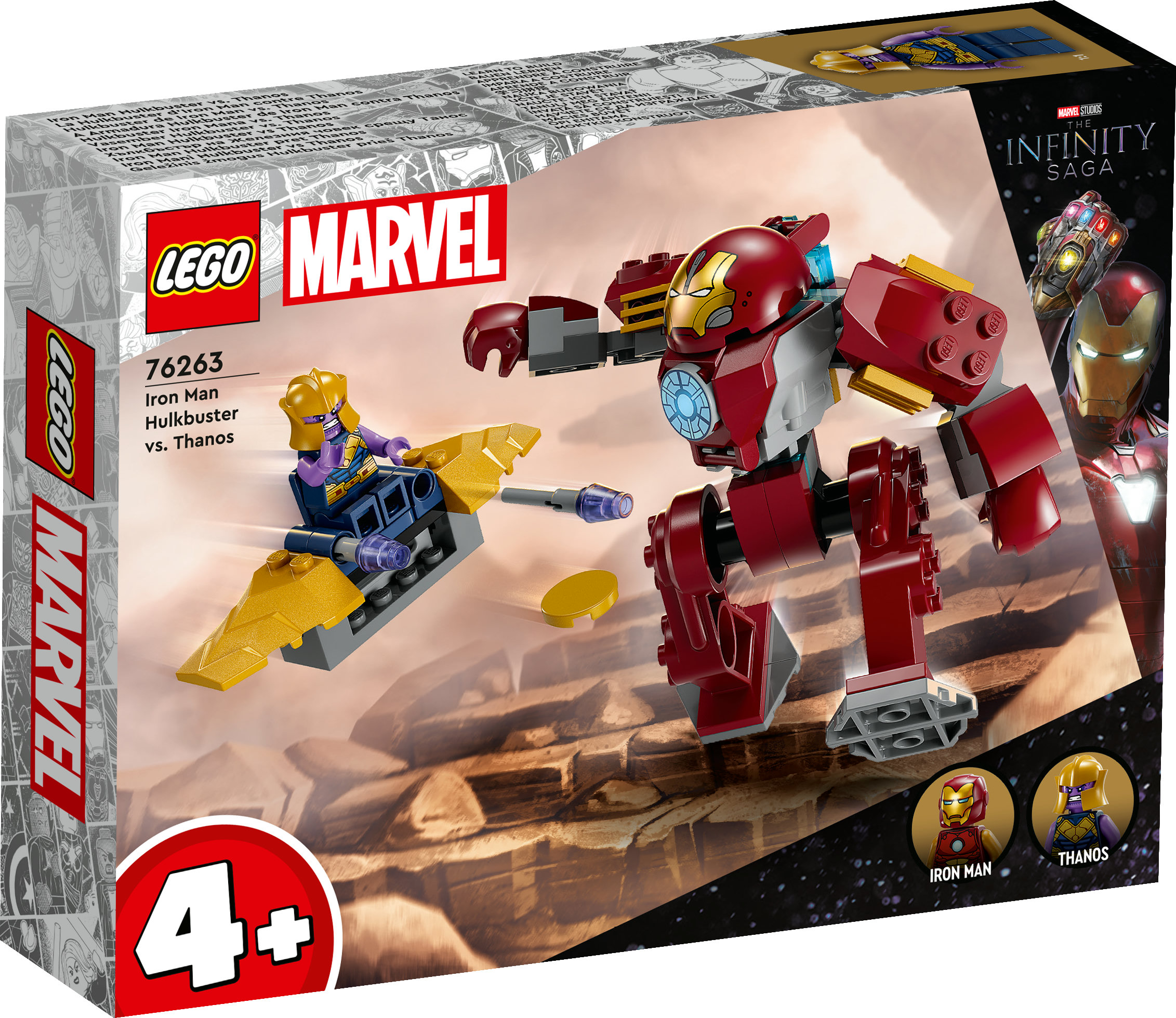 LEGO Marvel Super Heroes 76263 Iron Man Hulkbuster vs Thanos