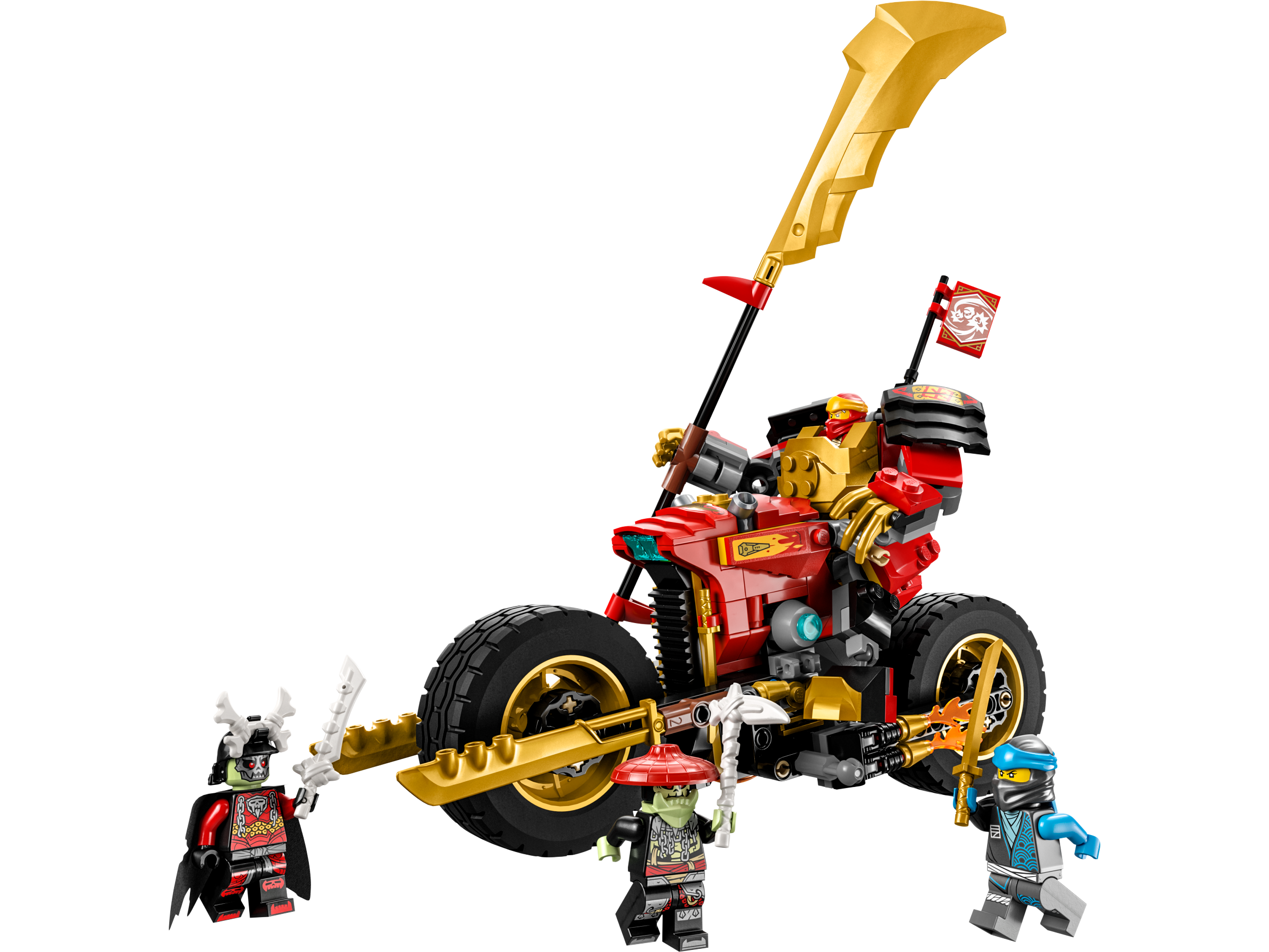 LEGO® NINJAGO® 71783 Kais Mech-Bike EVO