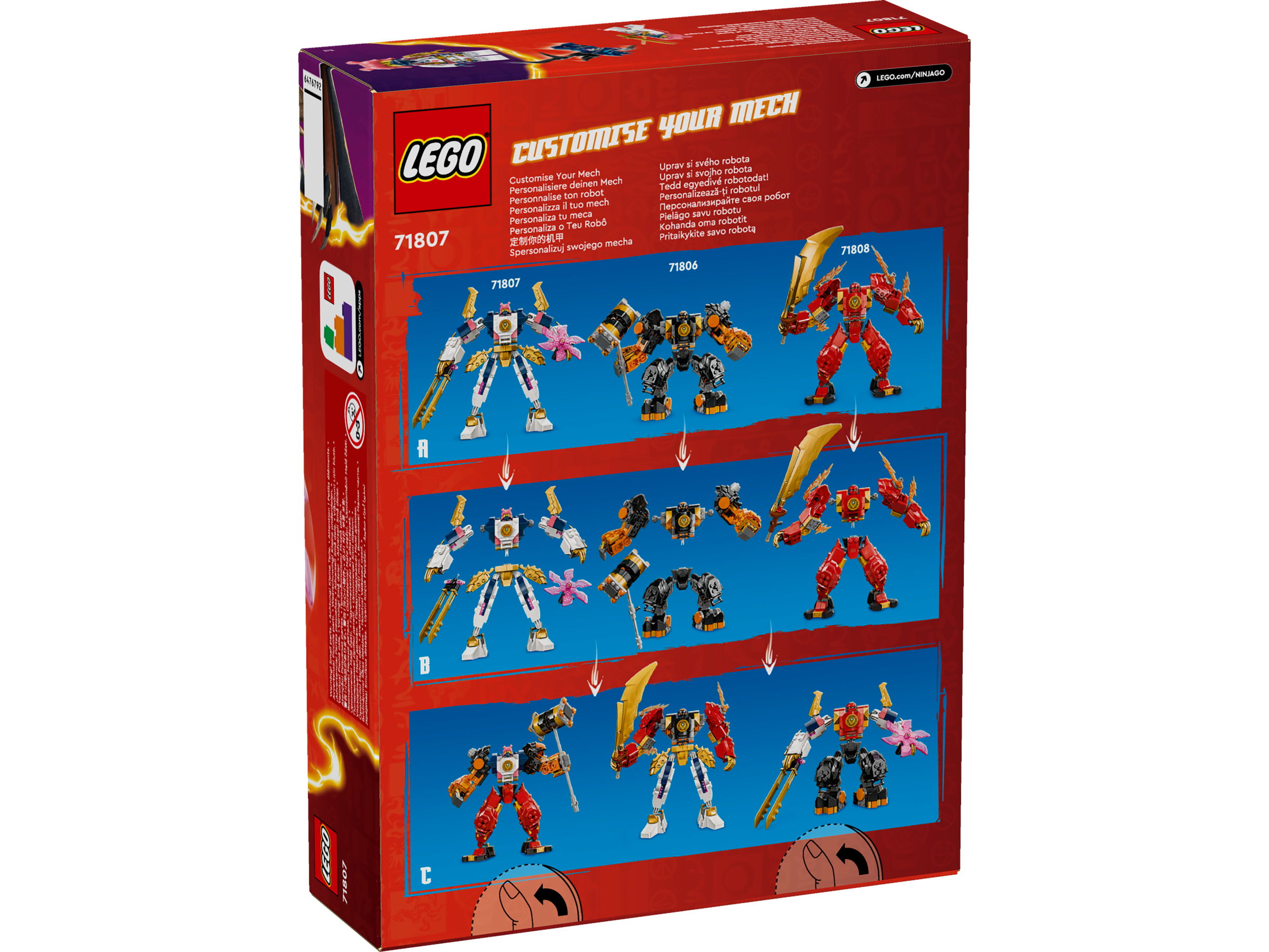 LEGO® NINJAGO 71807 Soras Technikmech