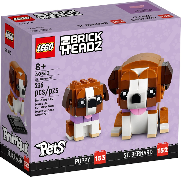 LEGO® BrickHeadz 40543 Bernhardiner