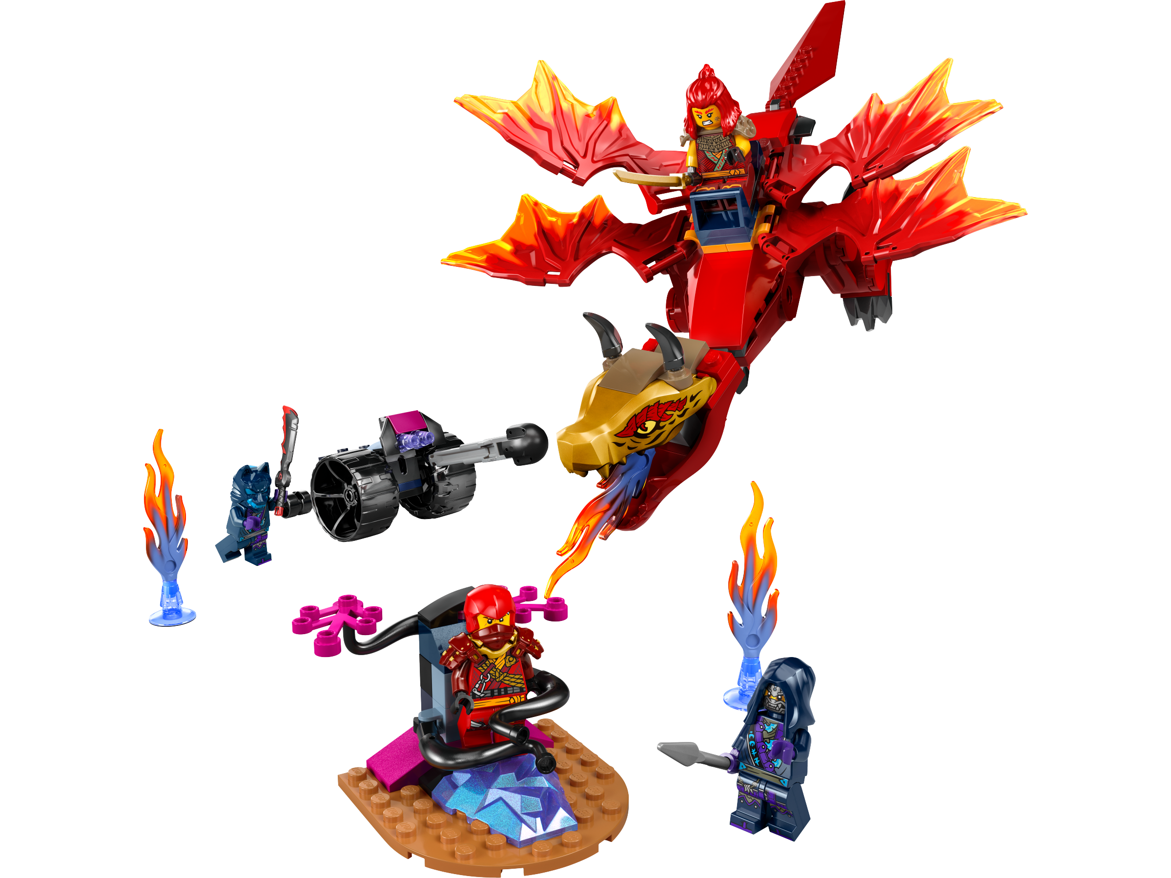LEGO® NINJAGO 71815 Kai's Source Dragon Battle
