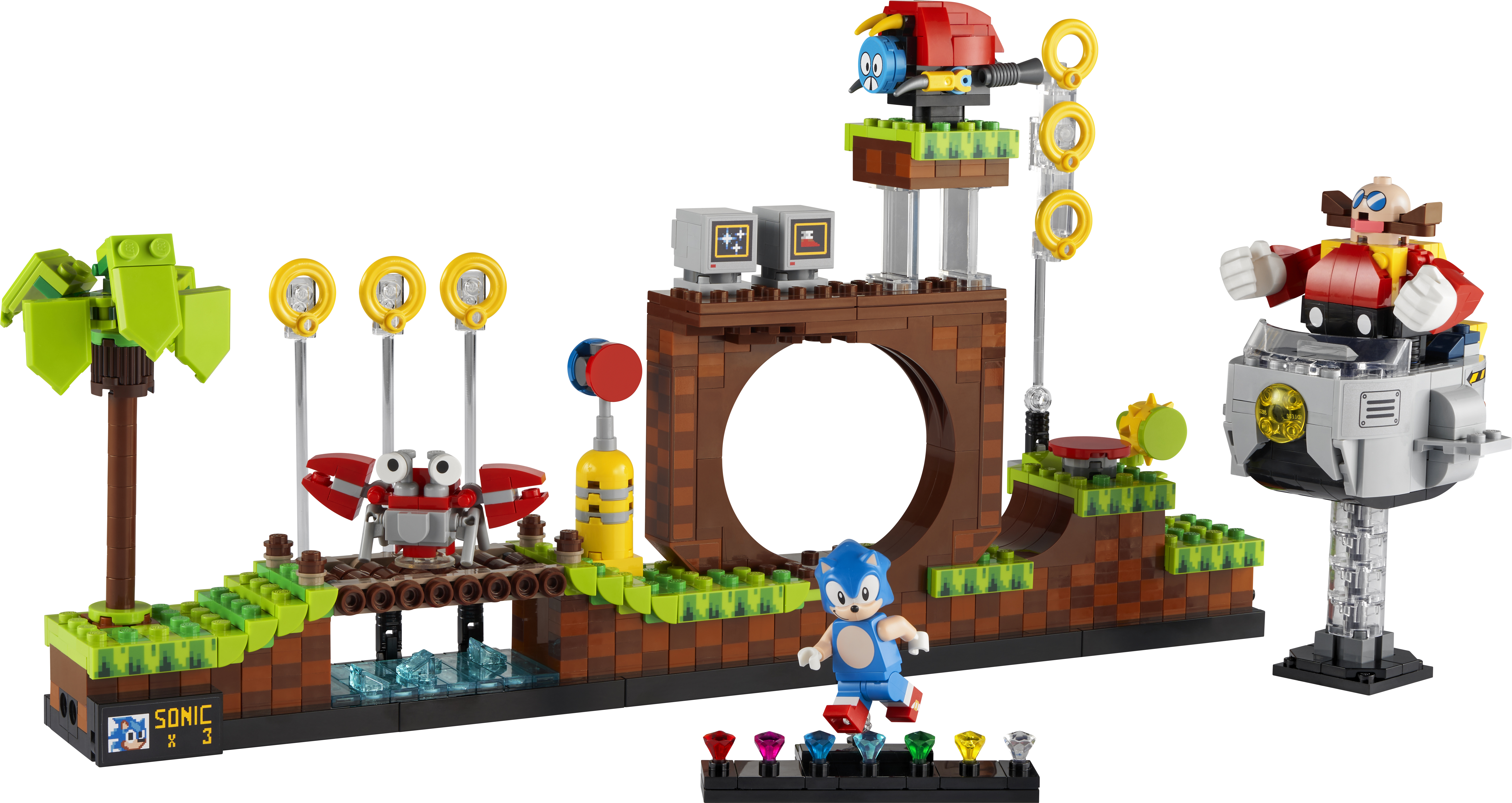 LEGO® 21331 Sonic the Hedgehog™ – Green Hill Zone
