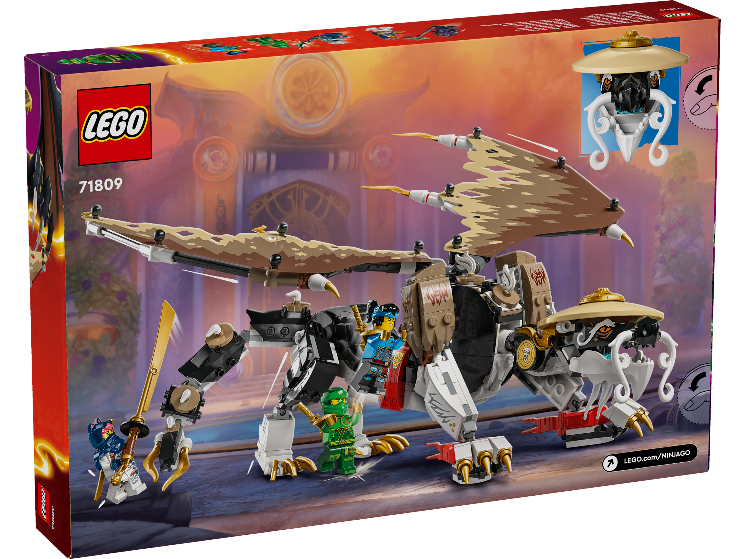 LEGO® NINJAGO 71809 Egalt der Meisterdrache