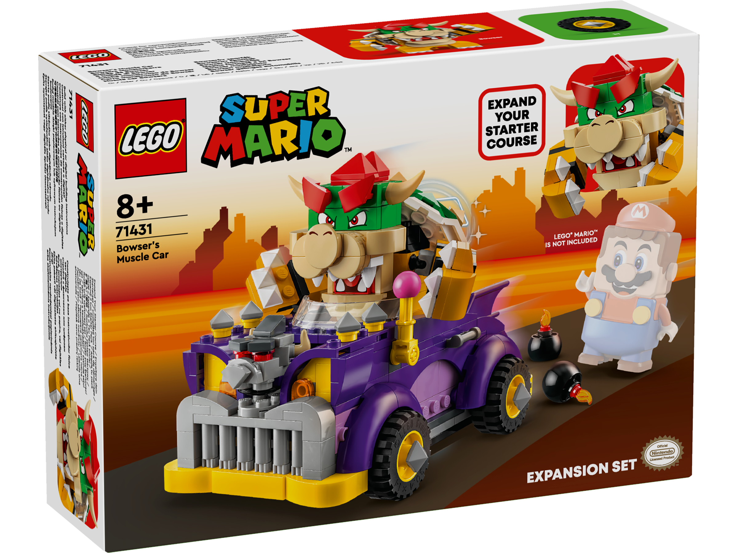 LEGO® Super Mario™ 71431 Bowsers Monsterkarre – Erweiterungsset