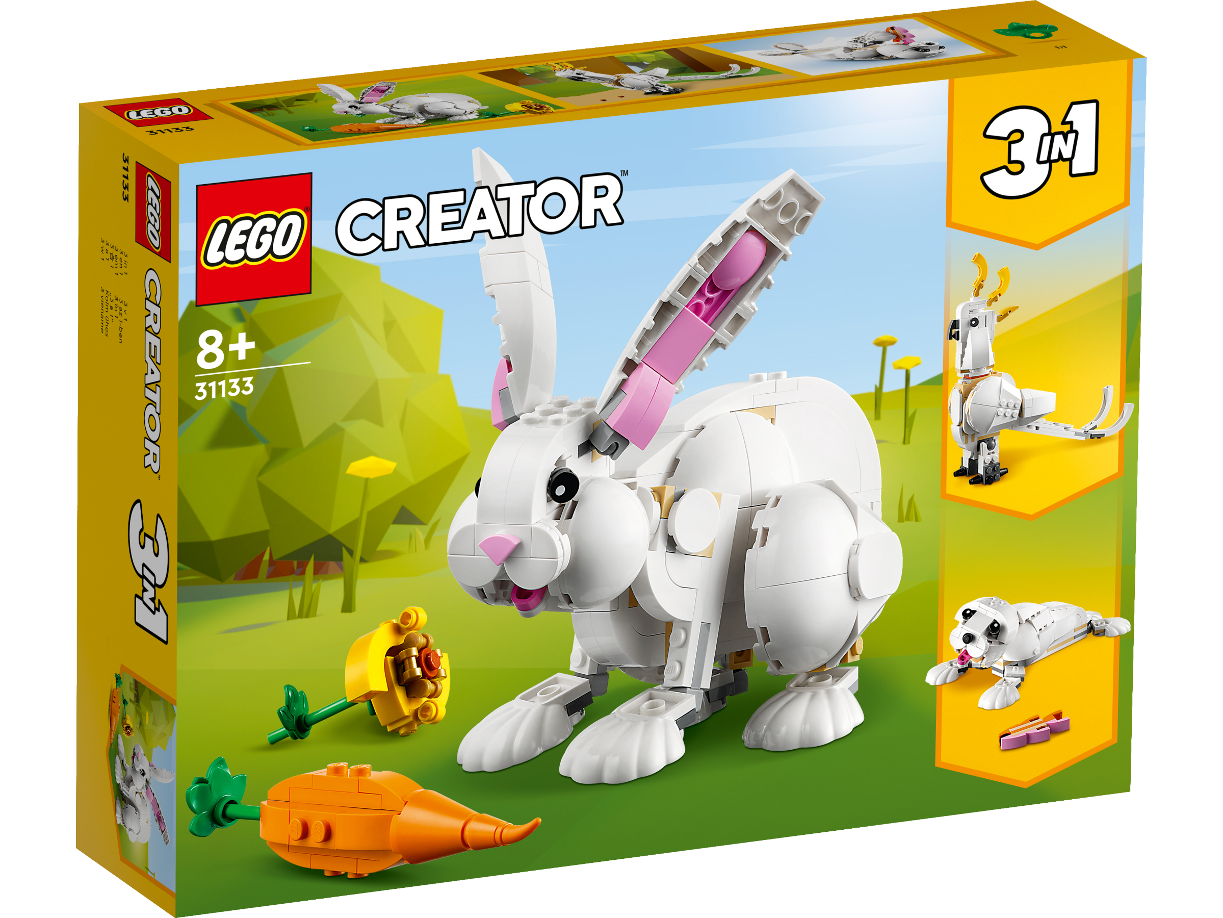 LEGO® Creator 3-in-1-Sets 31133 Weißer Hase