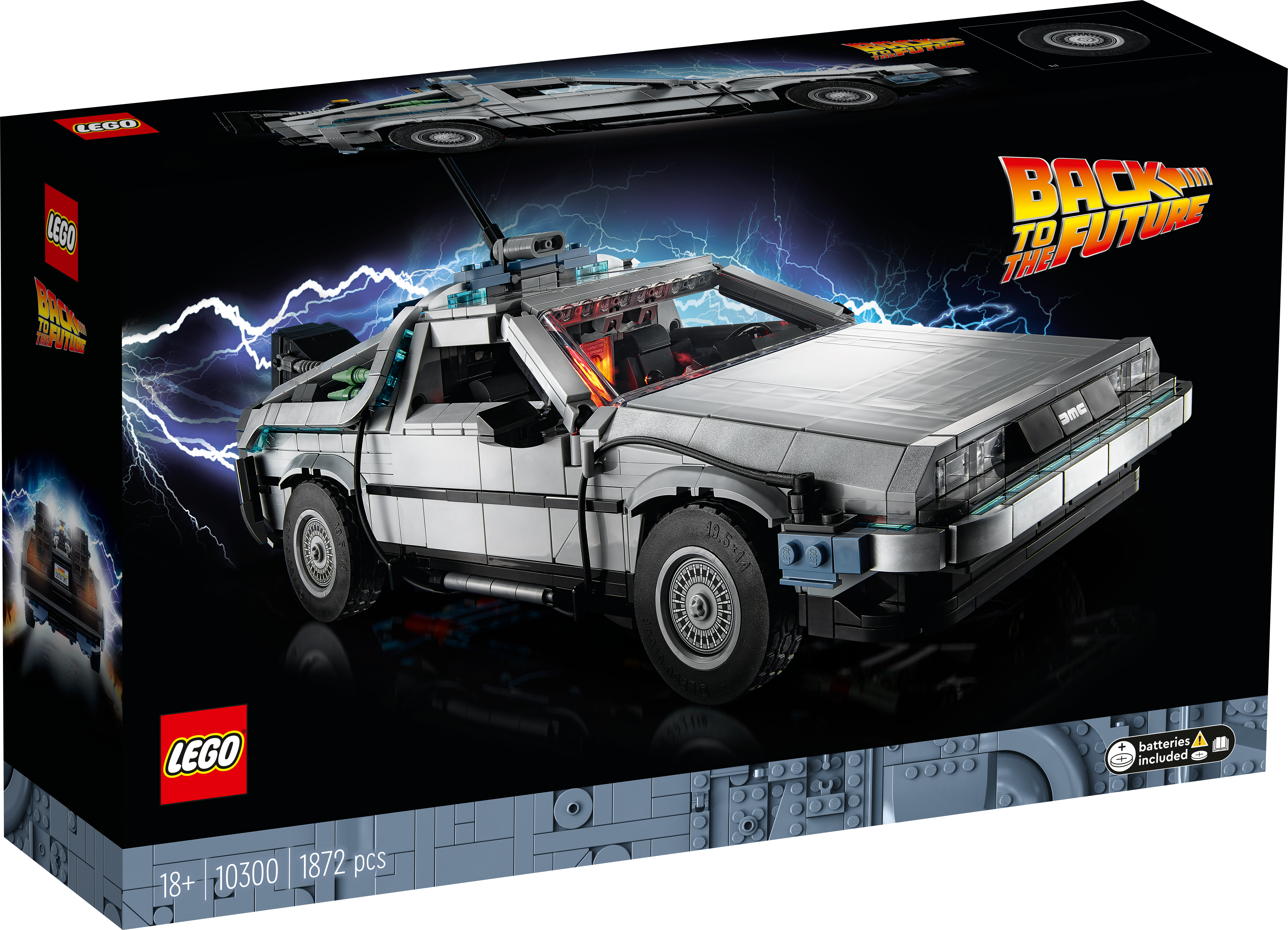 LEGO® 10300 Die Zeitmaschine aus Zurück in die Zukunft