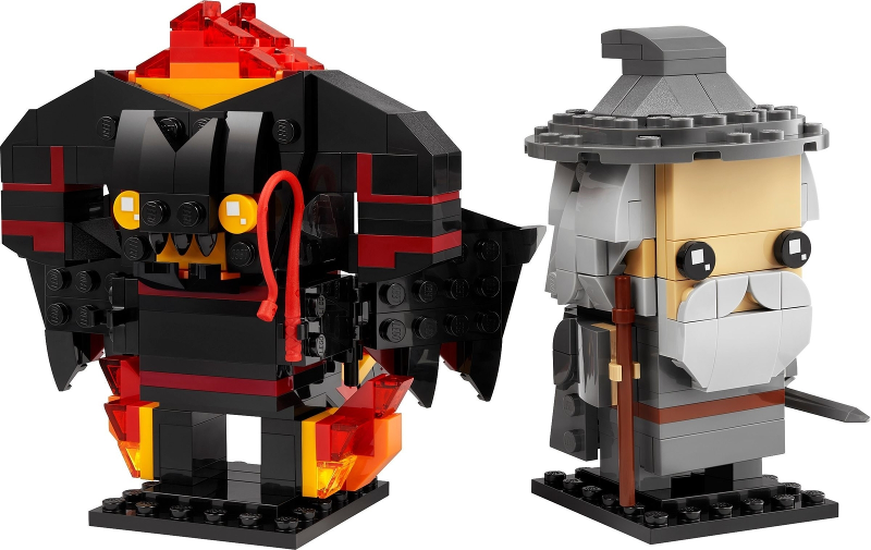 LEGO® BrickHeadz 40631 Gandalf der Graue und Balrog