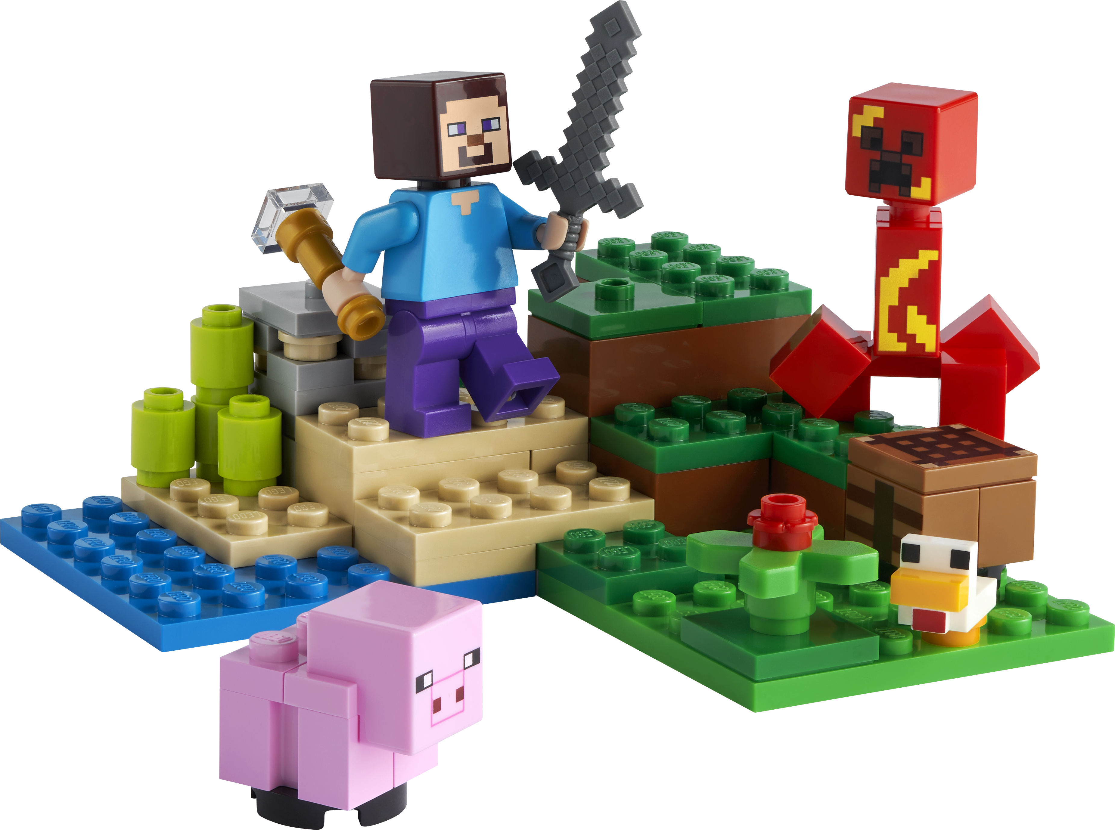 LEGO® Minecraft™ 21177 Der Hinterhalt des Creeper™