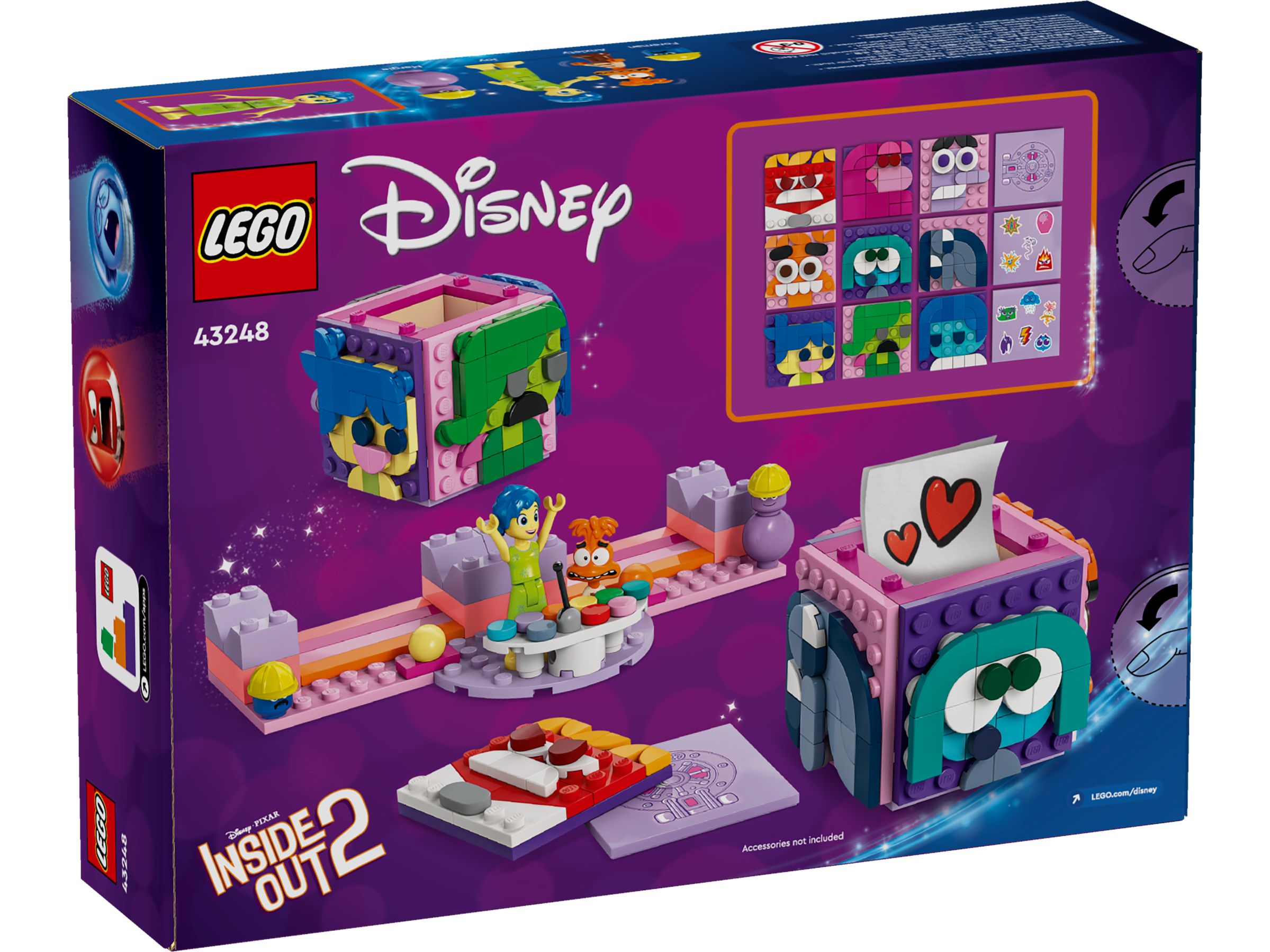 LEGO Disney 43248 Alles steht Kopf 2 Stimmungswürfel