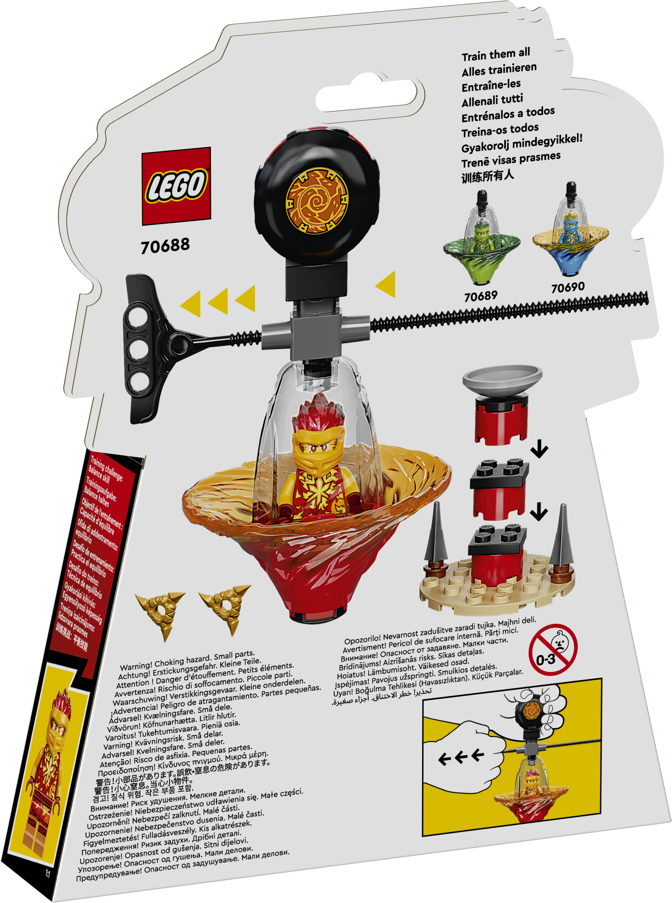 LEGO® NINJAGO 70688 Kais Spinjitzu-Ninjatraining